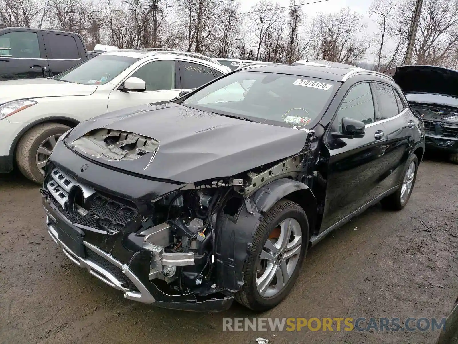 2 Photograph of a damaged car WDCTG4GB1KJ597349 MERCEDES-BENZ G CLASS 2019