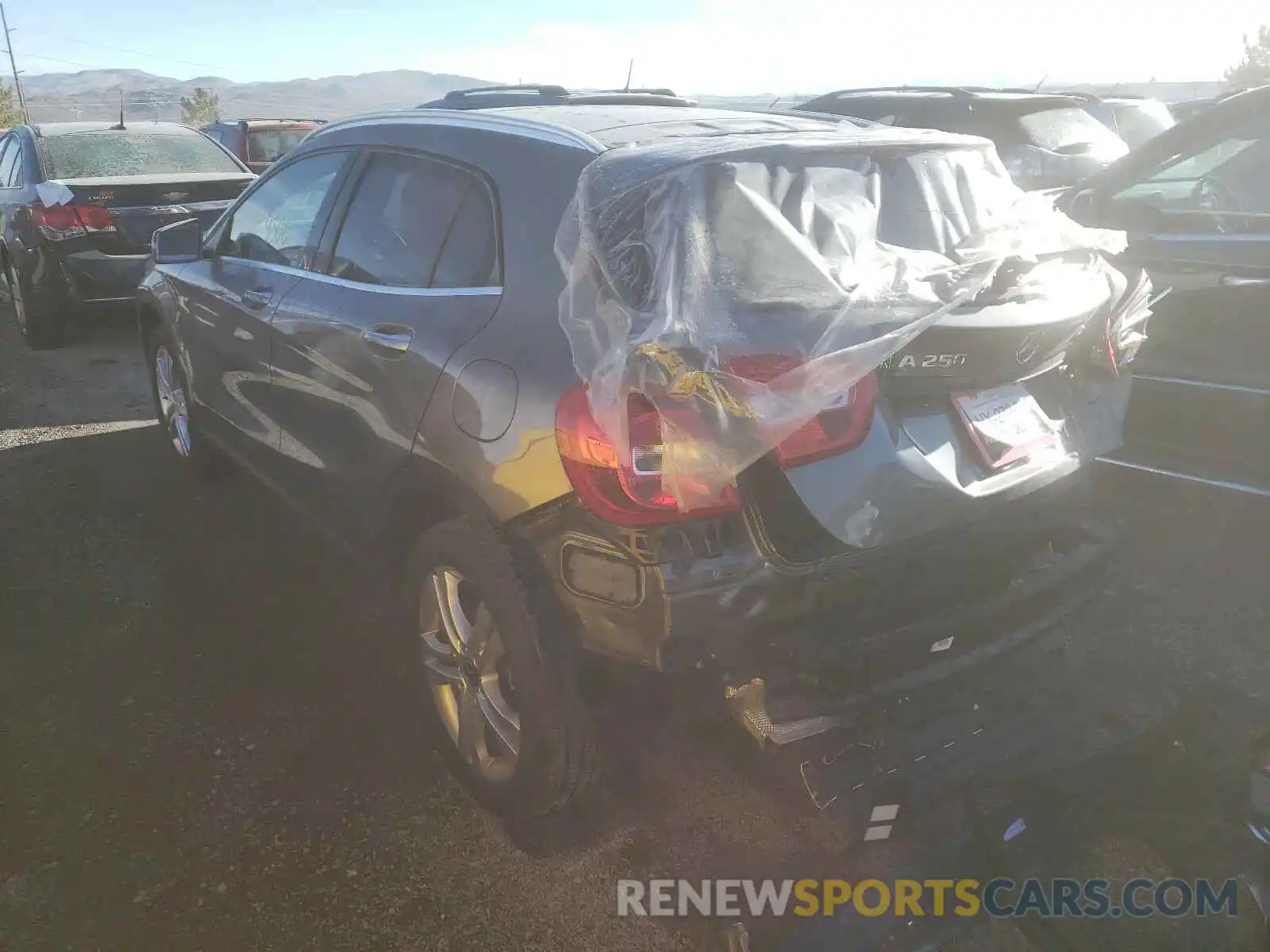 3 Photograph of a damaged car WDCTG4GB1KJ611122 MERCEDES-BENZ G CLASS 2019