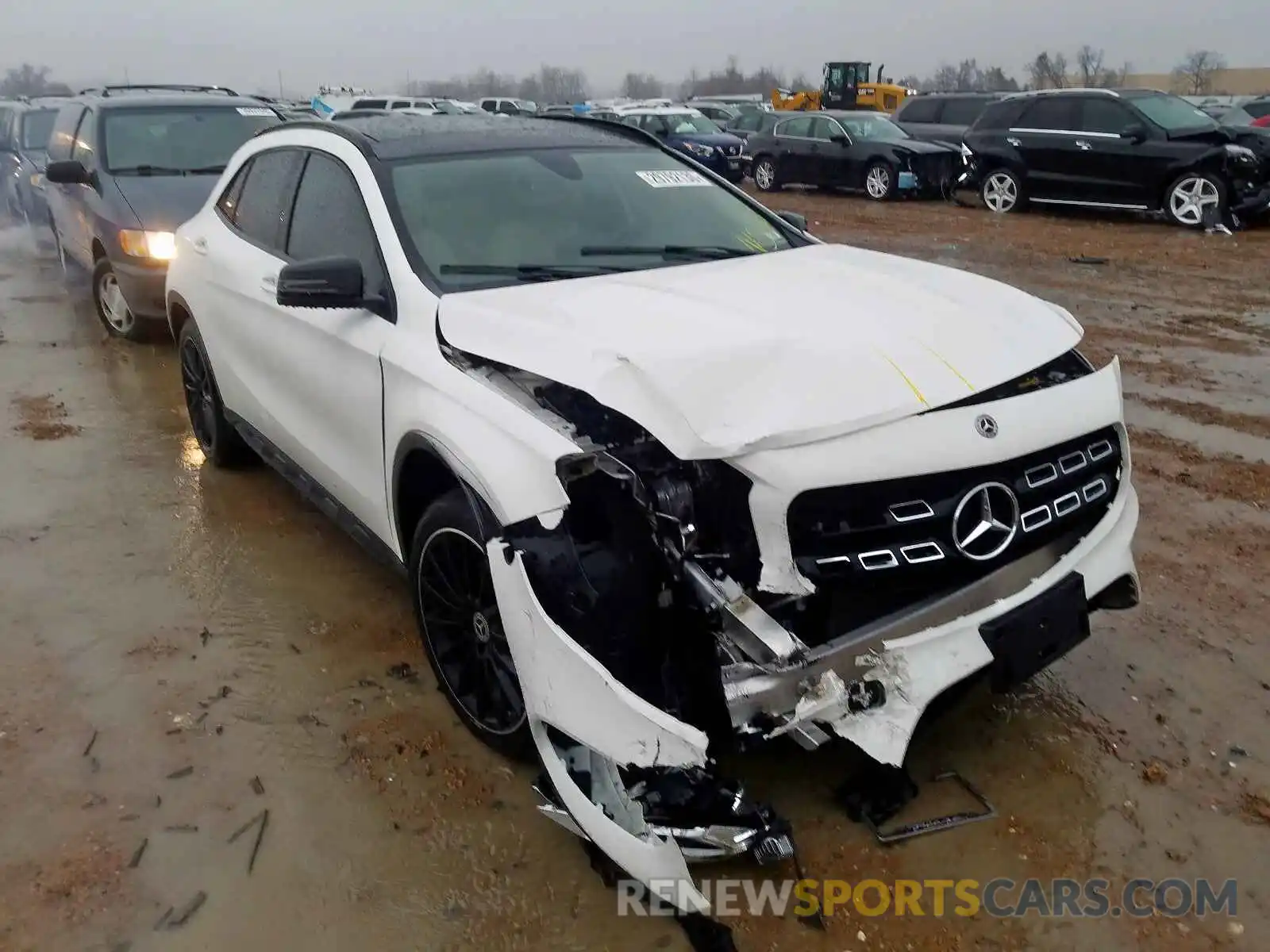 1 Photograph of a damaged car WDCTG4GB1KU001090 MERCEDES-BENZ G CLASS 2019