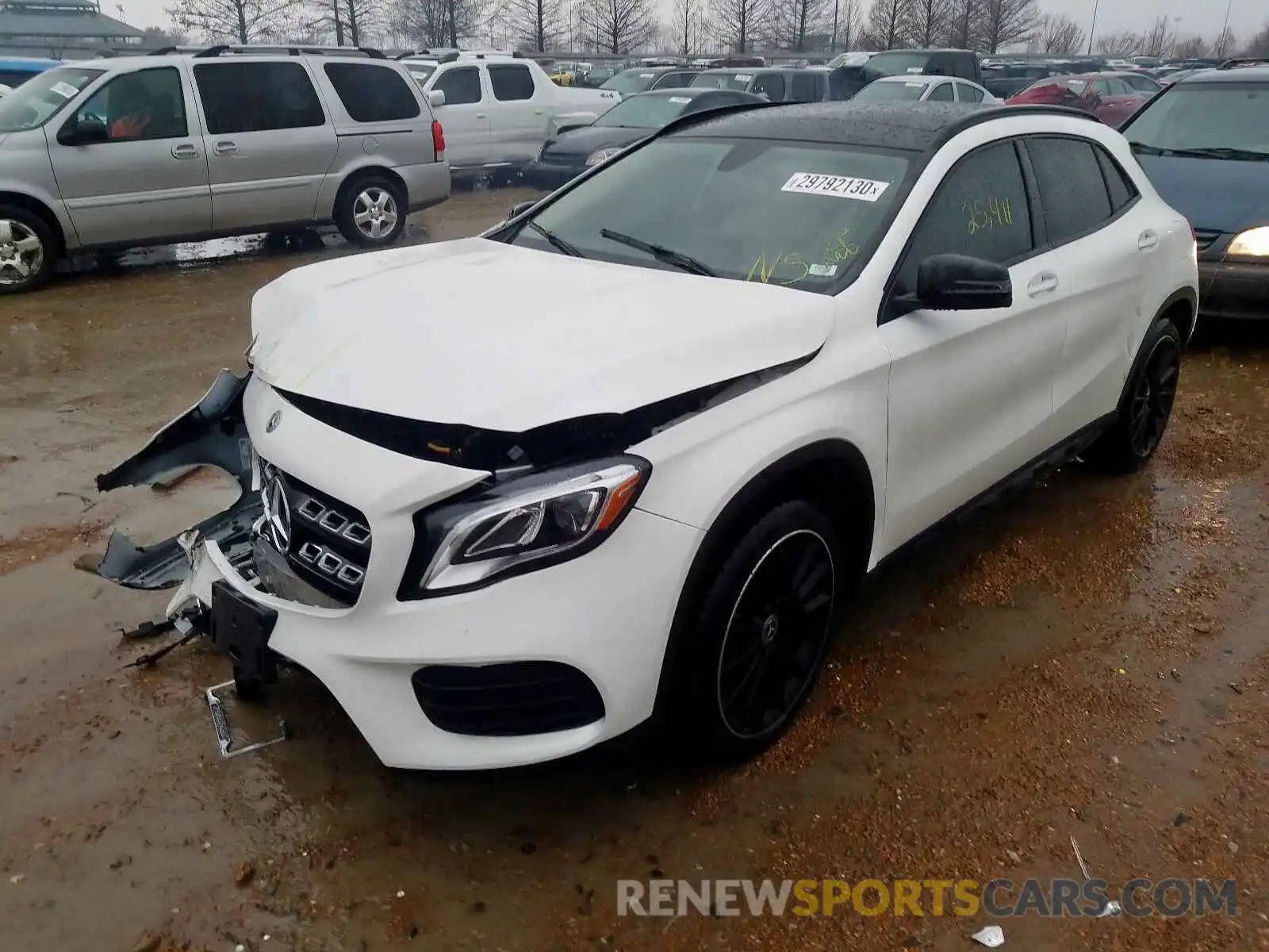 2 Photograph of a damaged car WDCTG4GB1KU001090 MERCEDES-BENZ G CLASS 2019