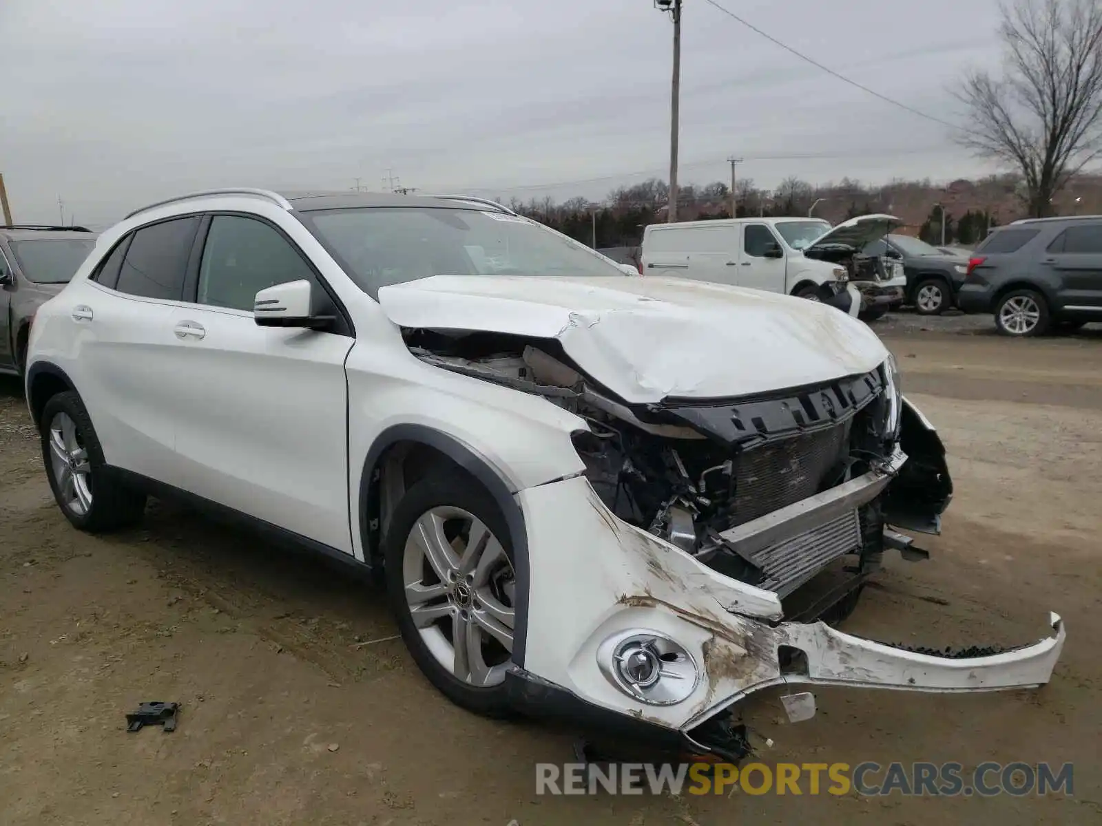 1 Фотография поврежденного автомобиля WDCTG4GB2KJ563257 MERCEDES-BENZ G CLASS 2019