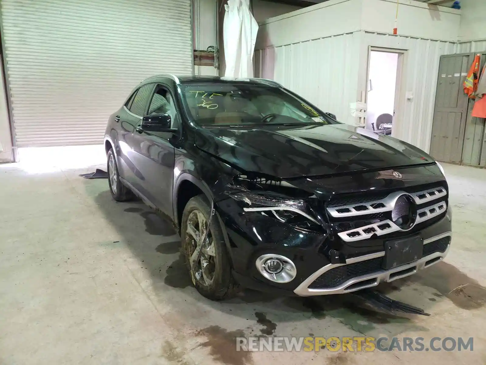 1 Photograph of a damaged car WDCTG4GB2KJ578566 MERCEDES-BENZ G CLASS 2019