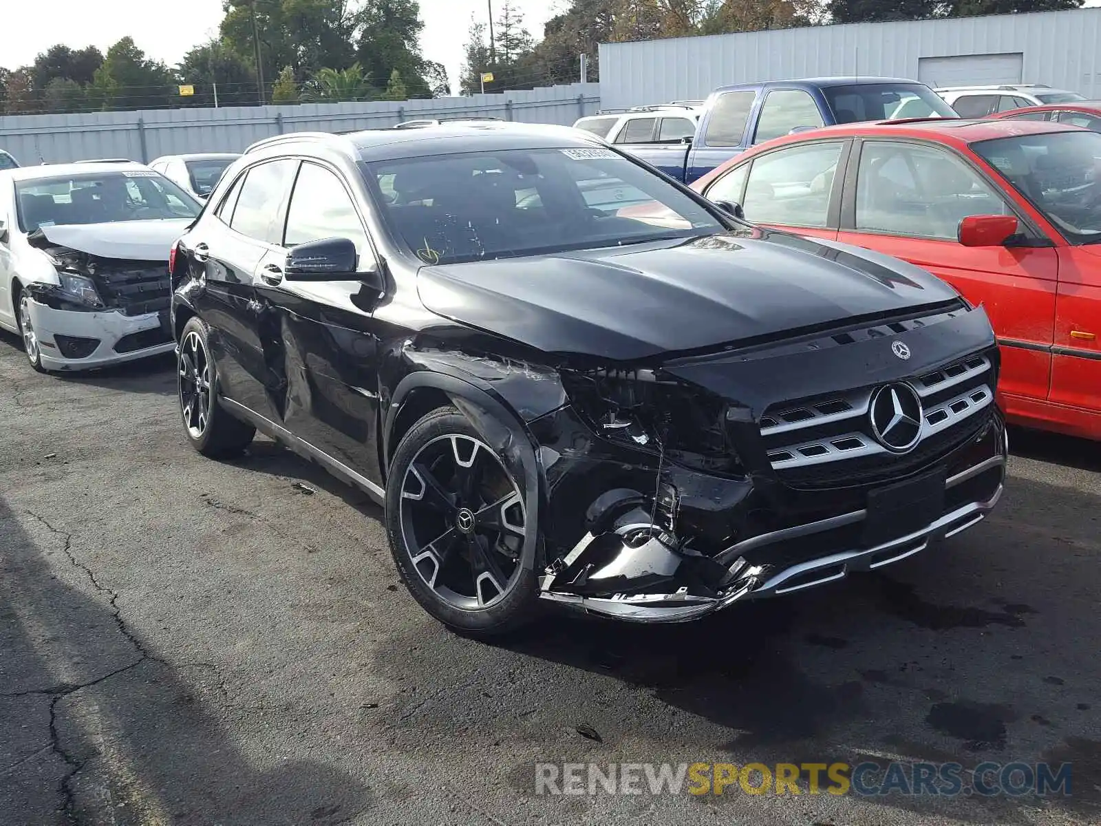 1 Photograph of a damaged car WDCTG4GB2KU003737 MERCEDES-BENZ G CLASS 2019