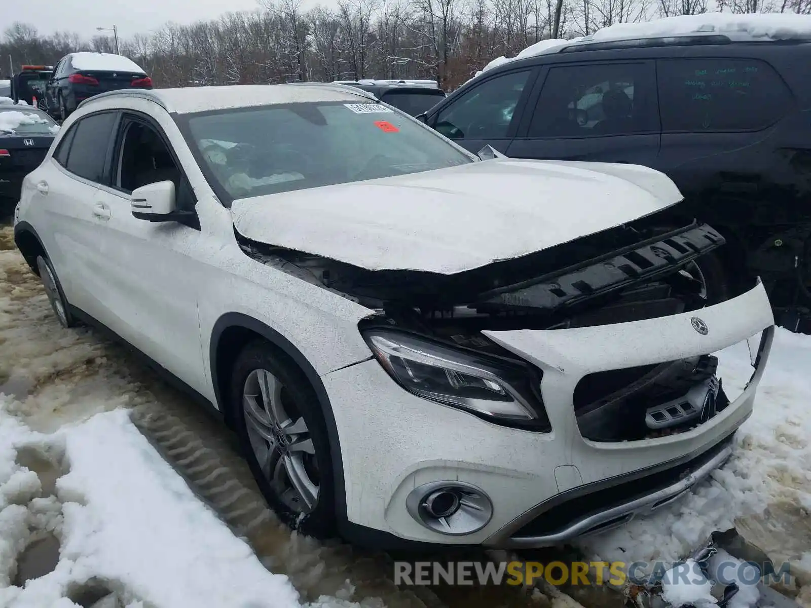 1 Photograph of a damaged car WDCTG4GB2KU003849 MERCEDES-BENZ G CLASS 2019