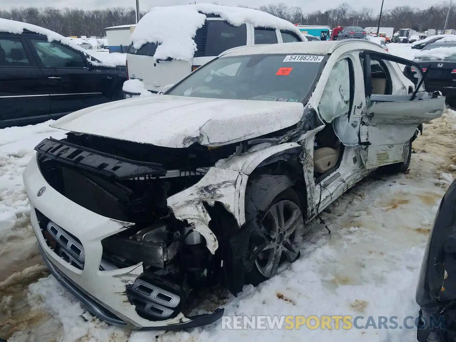 2 Photograph of a damaged car WDCTG4GB2KU003849 MERCEDES-BENZ G CLASS 2019