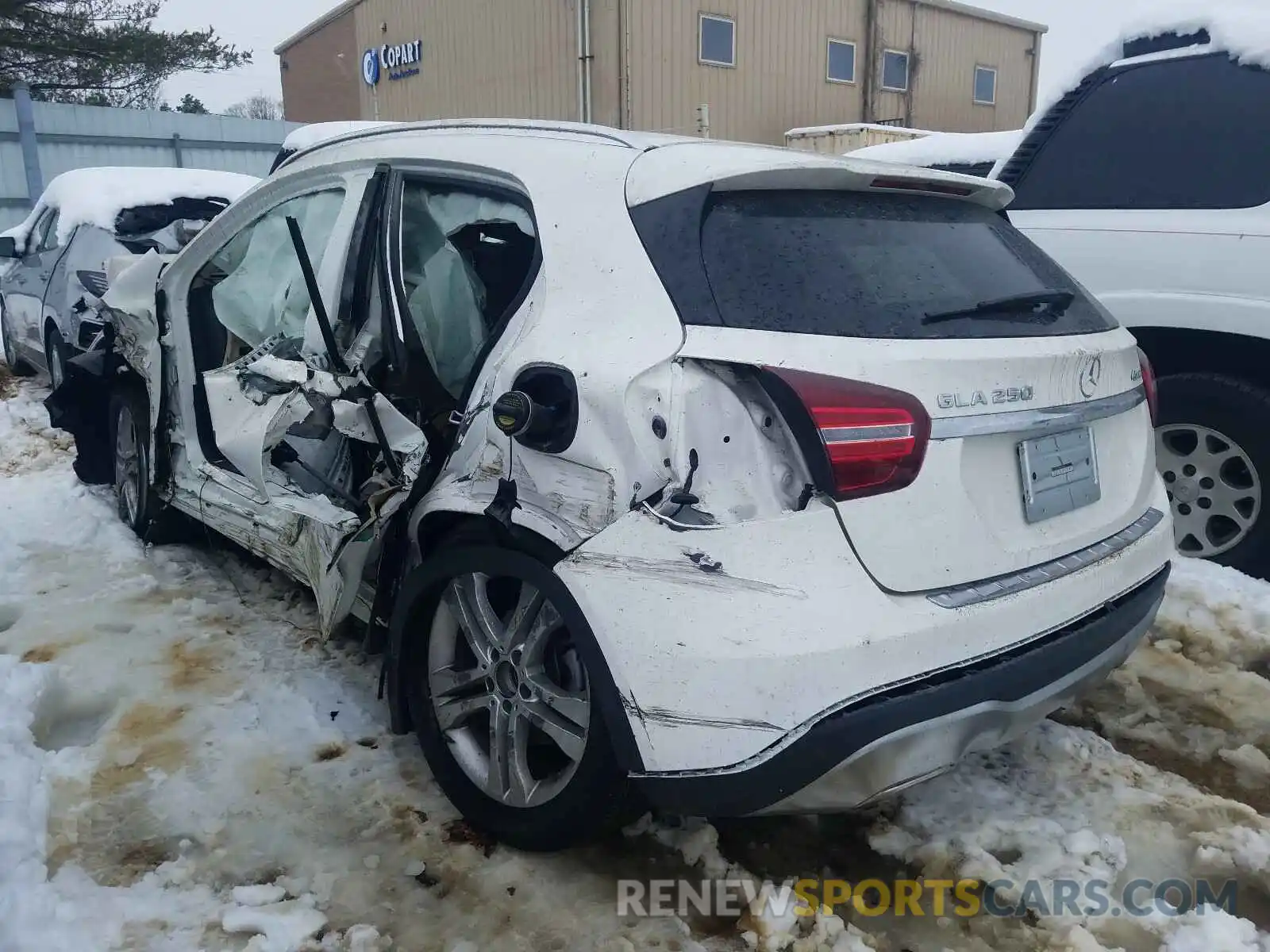 3 Photograph of a damaged car WDCTG4GB2KU003849 MERCEDES-BENZ G CLASS 2019