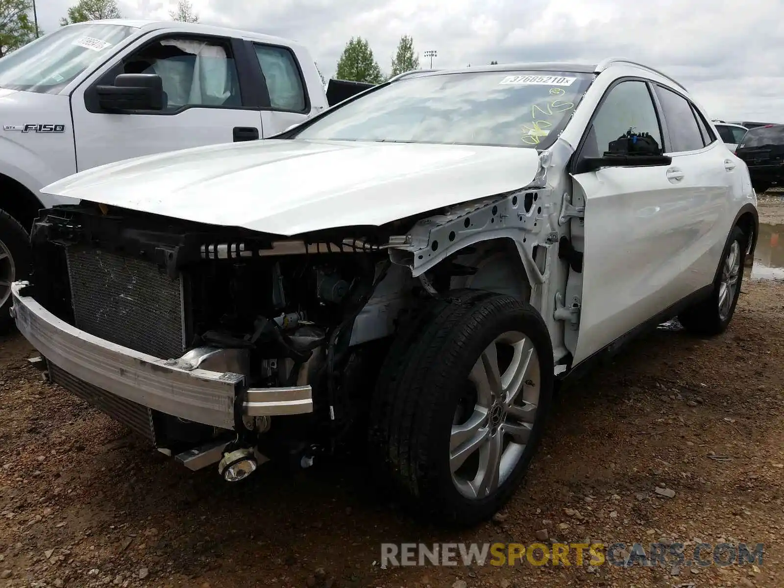 2 Photograph of a damaged car WDCTG4GB3KJ572288 MERCEDES-BENZ G CLASS 2019