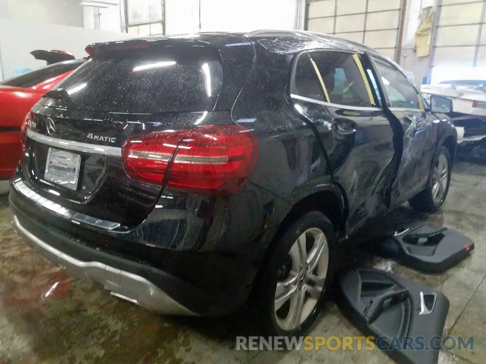 4 Photograph of a damaged car WDCTG4GB4KJ552017 MERCEDES-BENZ G CLASS 2019