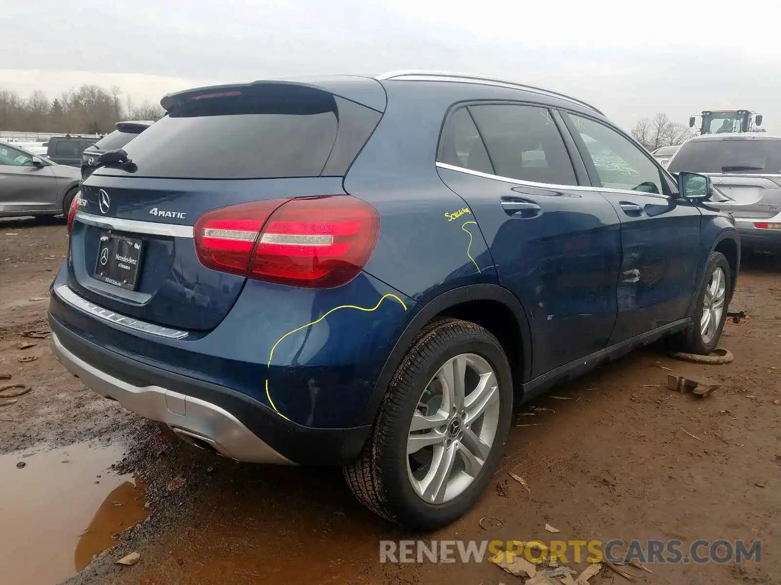 4 Photograph of a damaged car WDCTG4GB4KJ646771 MERCEDES-BENZ G CLASS 2019