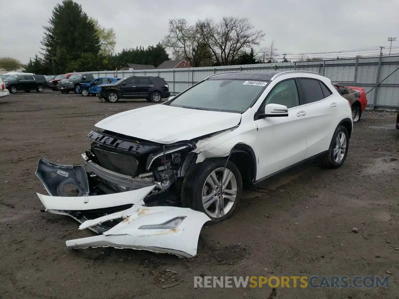 2 Photograph of a damaged car WDCTG4GB5KJ544282 MERCEDES-BENZ G CLASS 2019