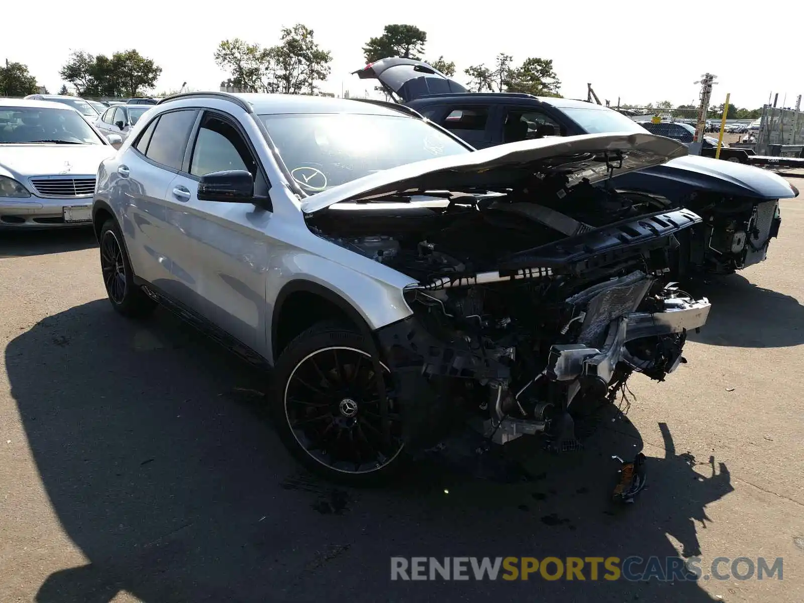 1 Photograph of a damaged car WDCTG4GB5KJ550504 MERCEDES-BENZ G CLASS 2019