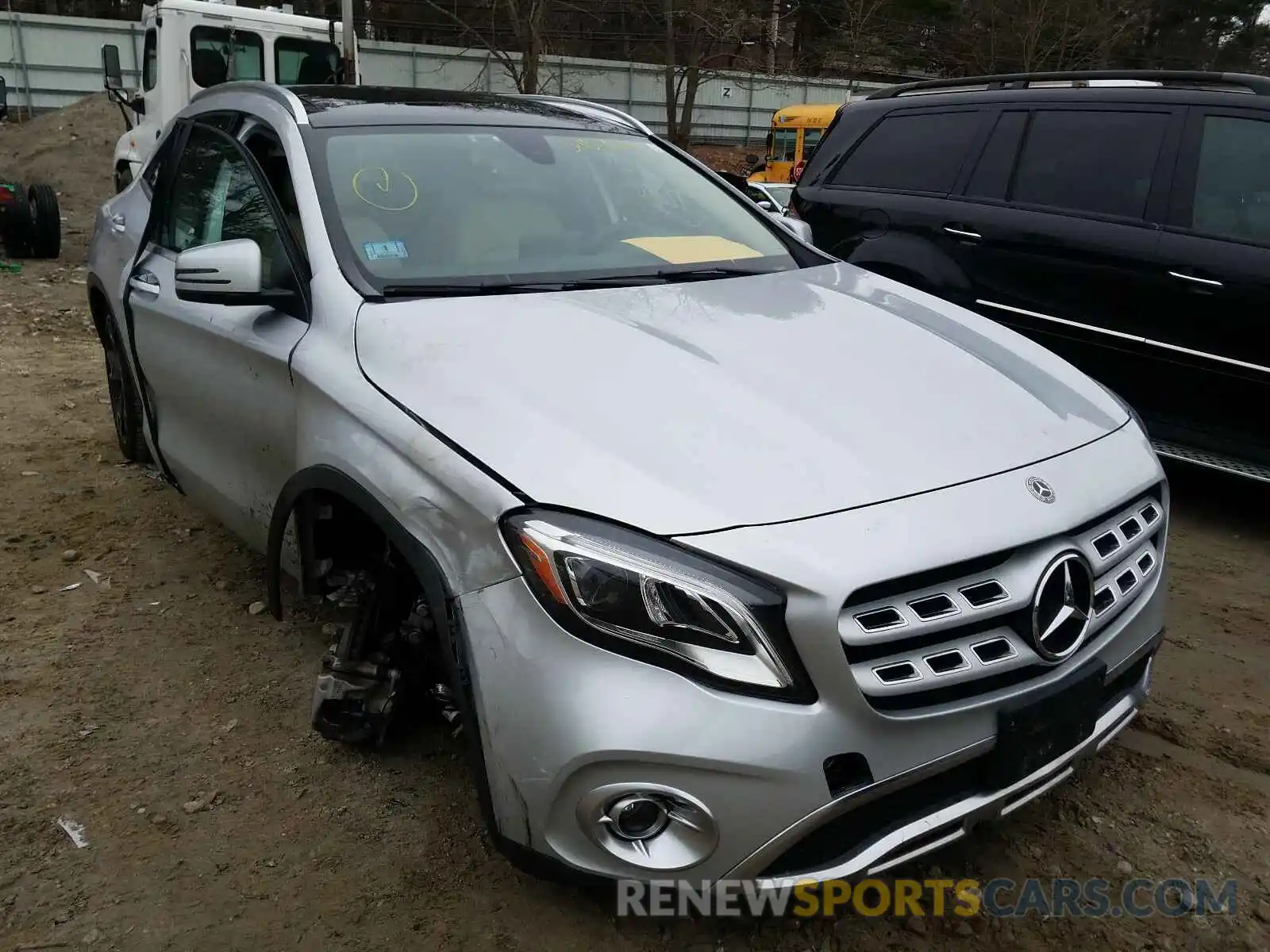 1 Photograph of a damaged car WDCTG4GB5KJ589402 MERCEDES-BENZ G CLASS 2019