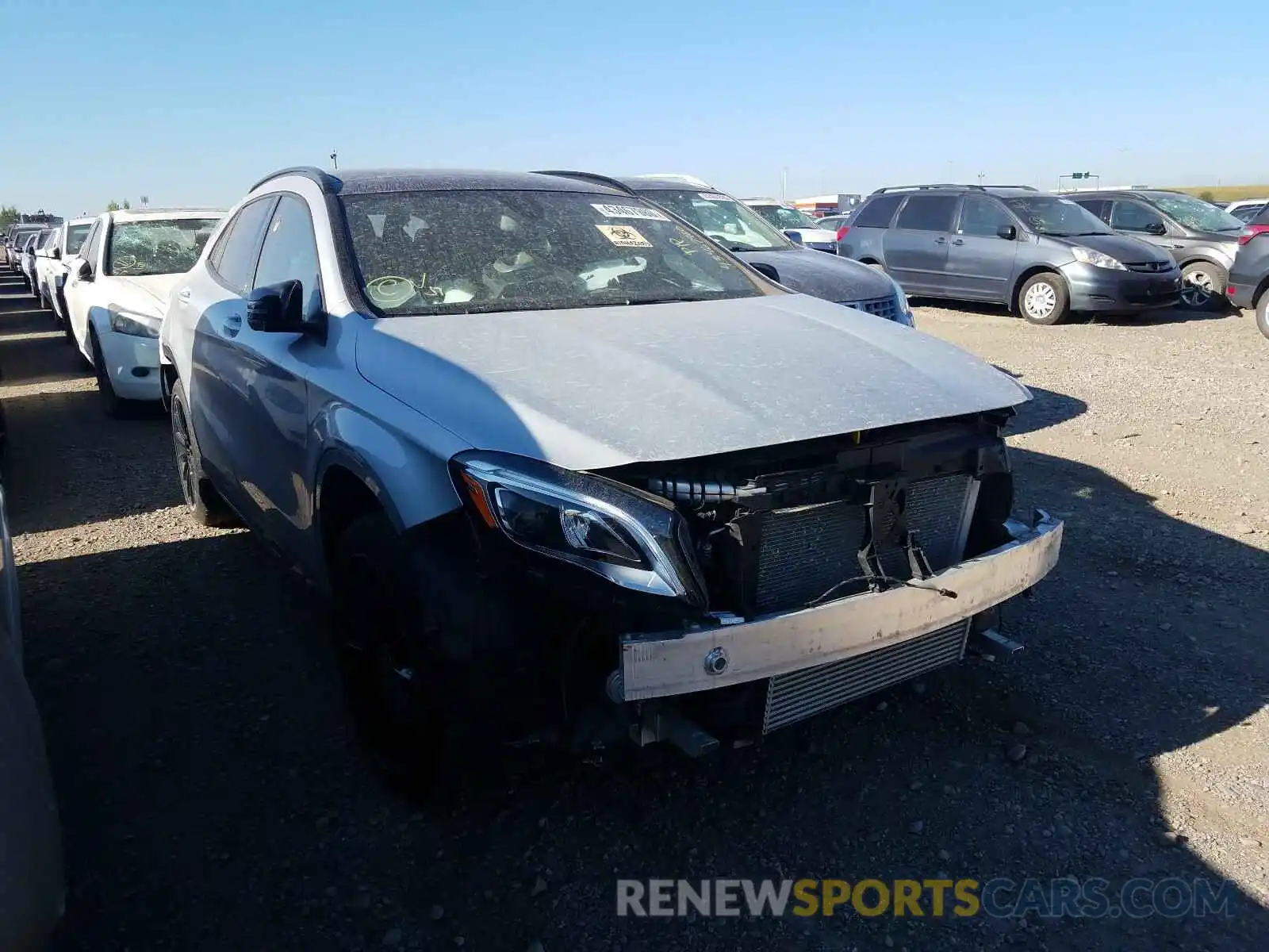 1 Photograph of a damaged car WDCTG4GB5KJ613178 MERCEDES-BENZ G CLASS 2019