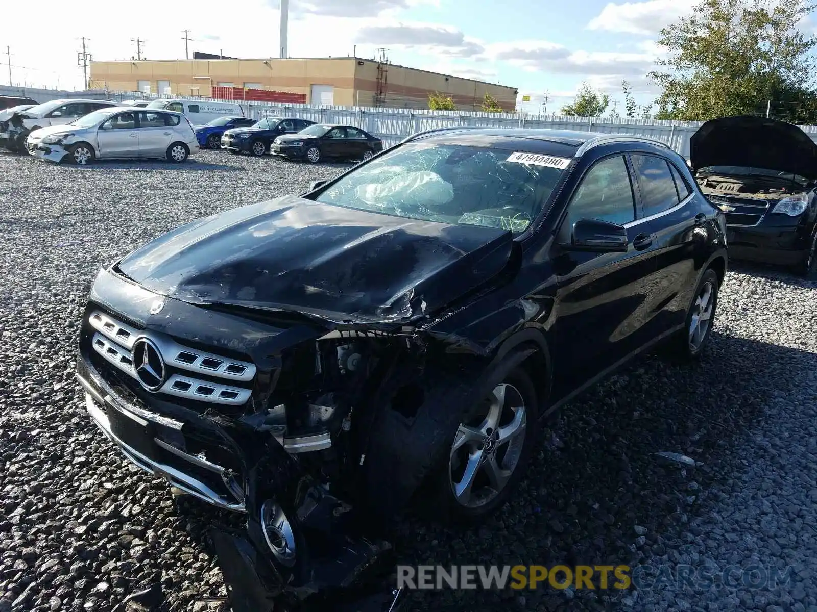 2 Photograph of a damaged car WDCTG4GB5KJ635505 MERCEDES-BENZ G CLASS 2019