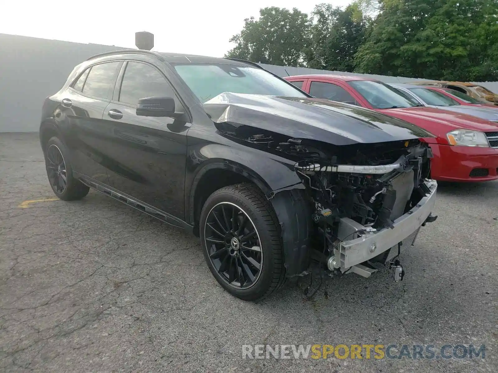 1 Photograph of a damaged car WDCTG4GB5KU010035 MERCEDES-BENZ G CLASS 2019