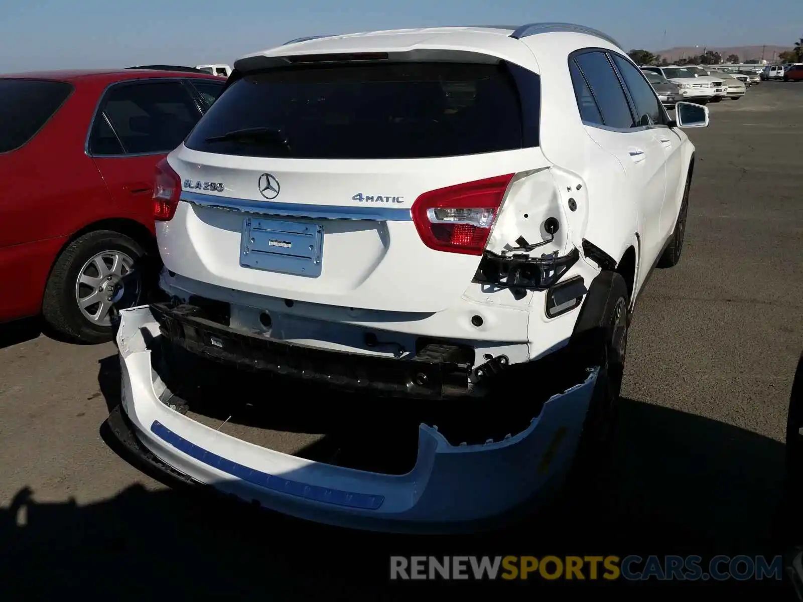 4 Photograph of a damaged car WDCTG4GB5KU011332 MERCEDES-BENZ G CLASS 2019