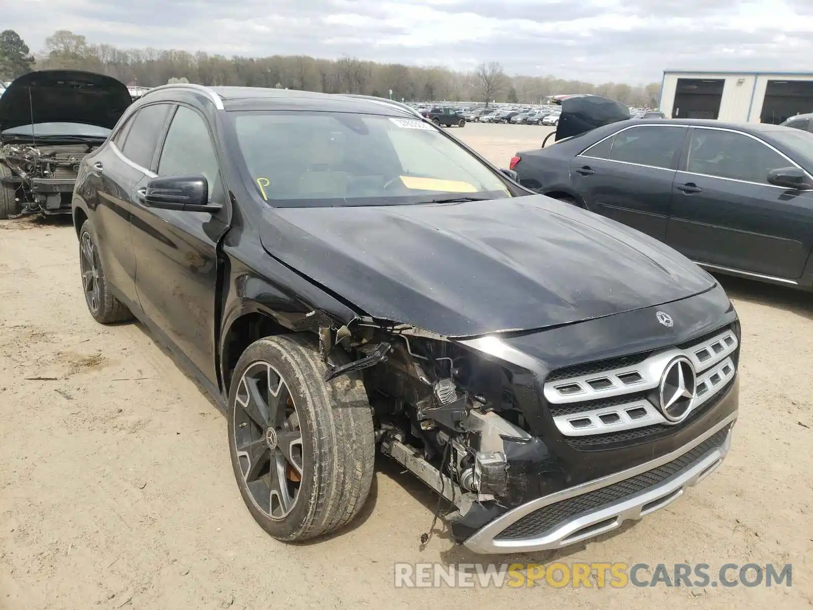 1 Photograph of a damaged car WDCTG4GB5KU014523 MERCEDES-BENZ G CLASS 2019