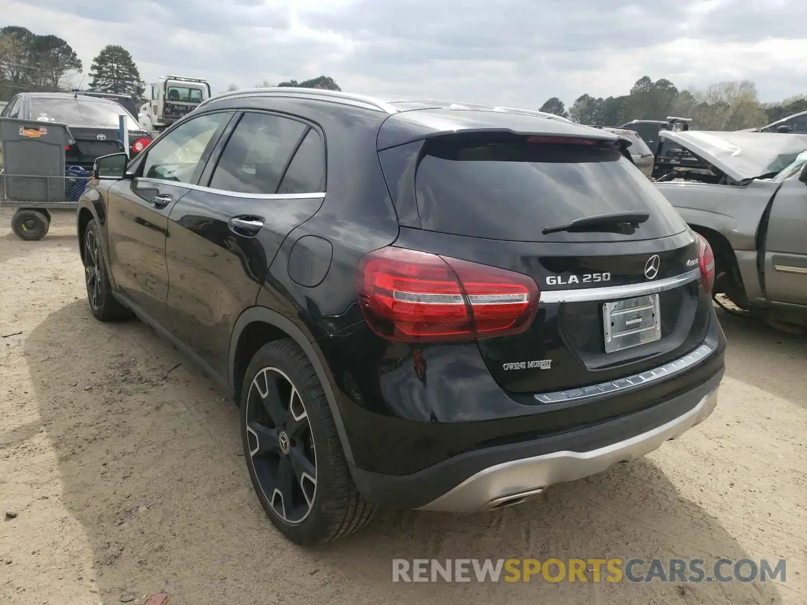 3 Photograph of a damaged car WDCTG4GB5KU014523 MERCEDES-BENZ G CLASS 2019