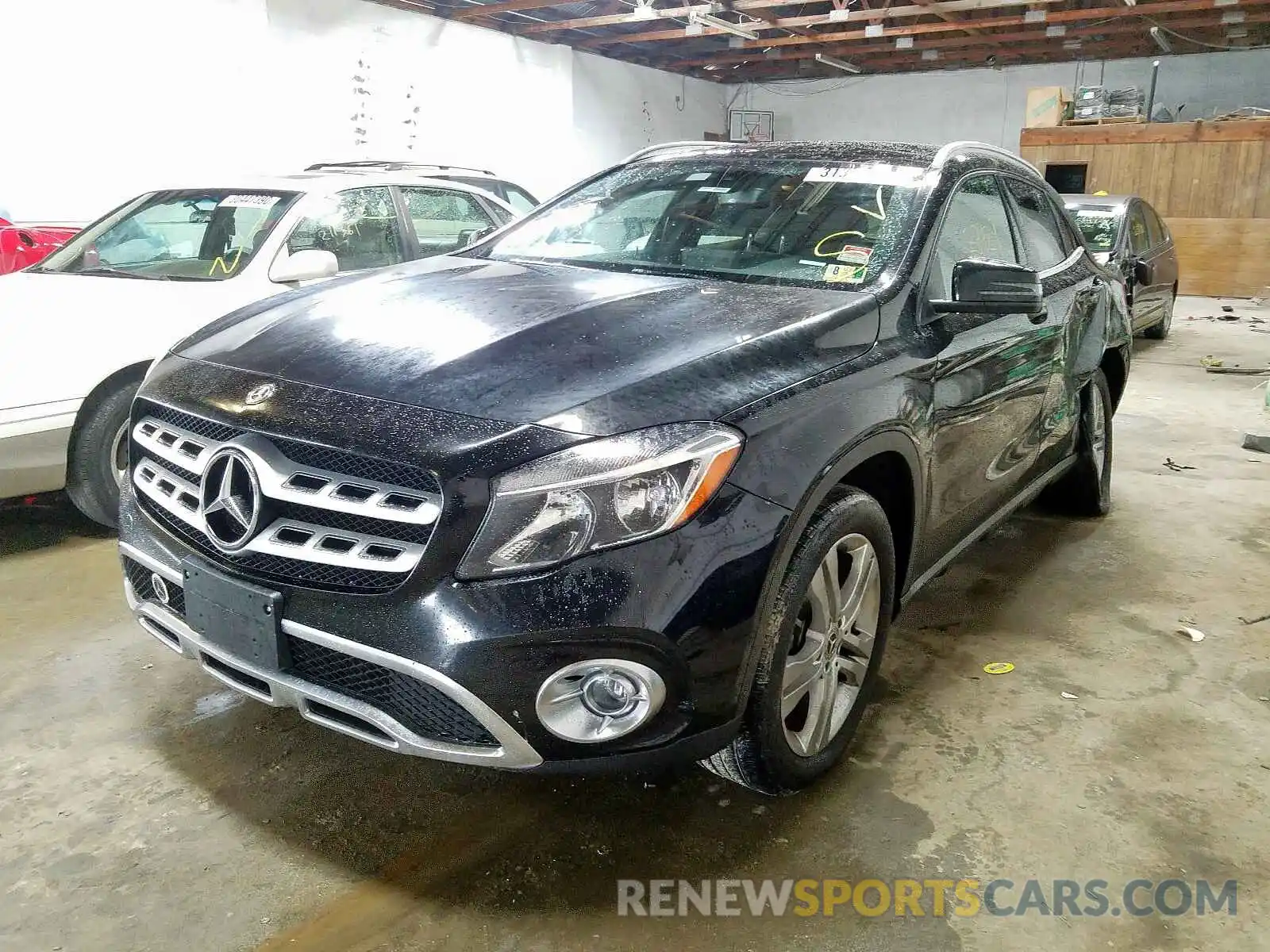 2 Photograph of a damaged car WDCTG4GB6KJ534330 MERCEDES-BENZ G CLASS 2019