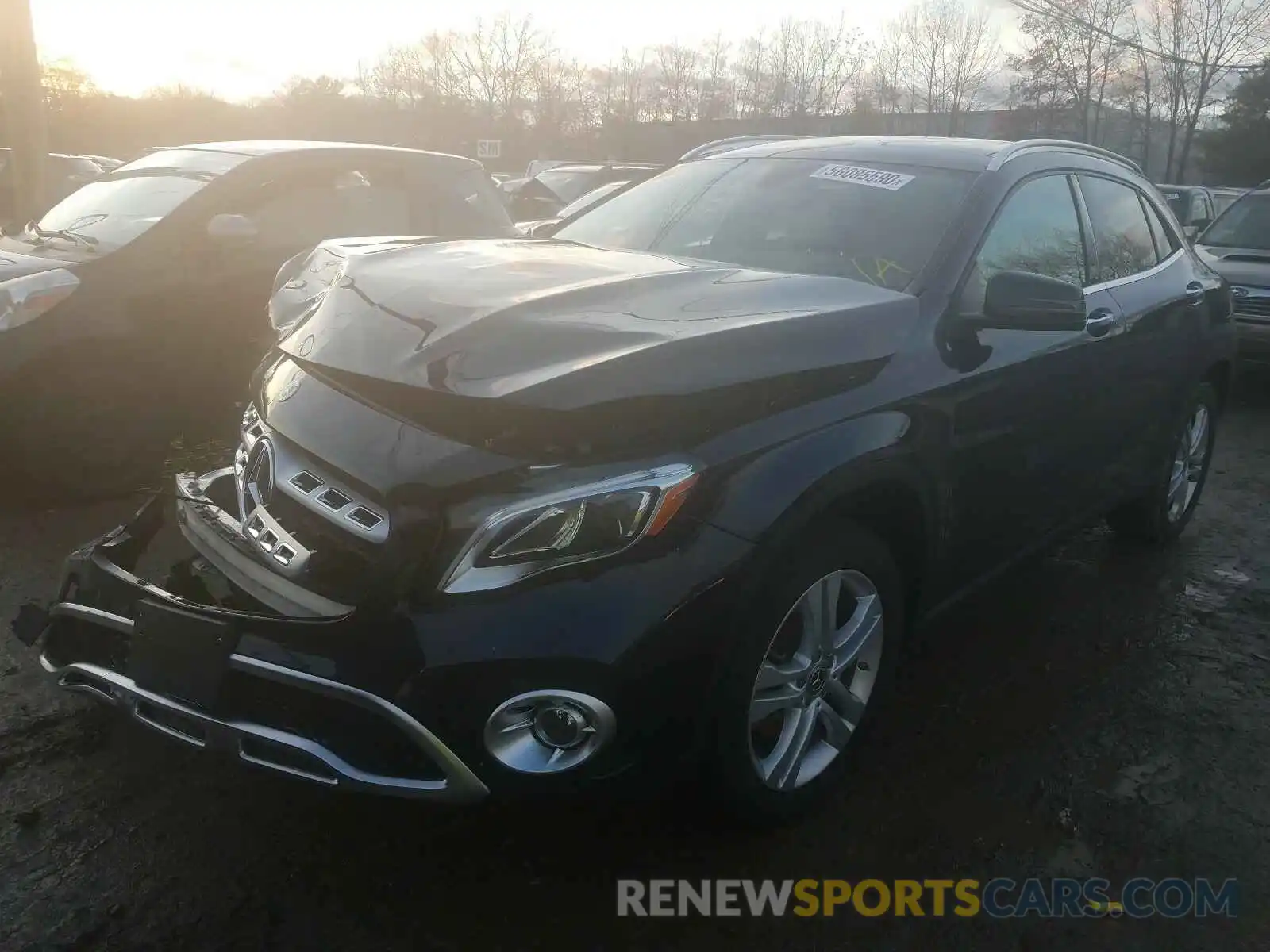 2 Photograph of a damaged car WDCTG4GB6KU006771 MERCEDES-BENZ G CLASS 2019