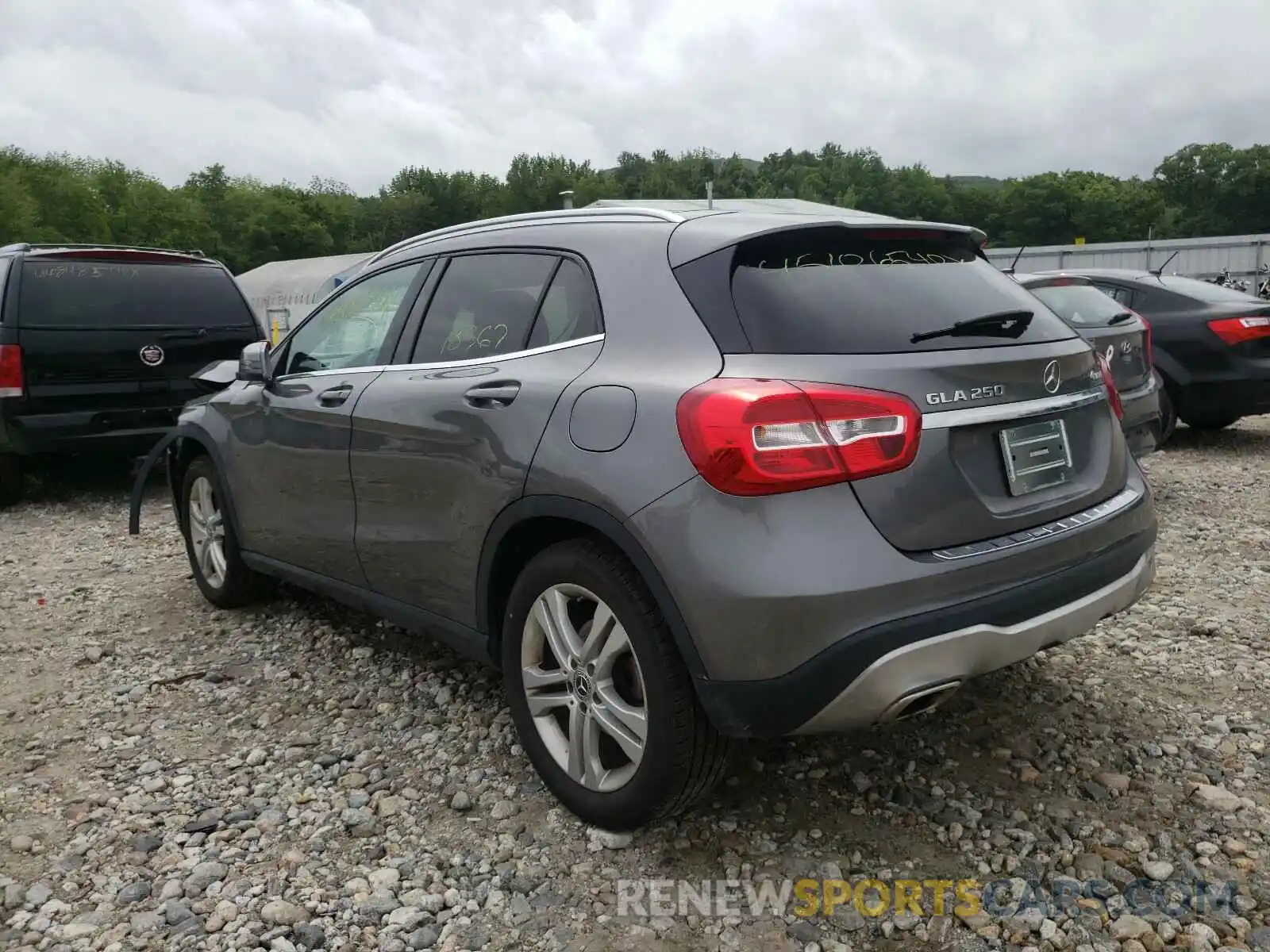 3 Photograph of a damaged car WDCTG4GB7KJ586727 MERCEDES-BENZ G CLASS 2019