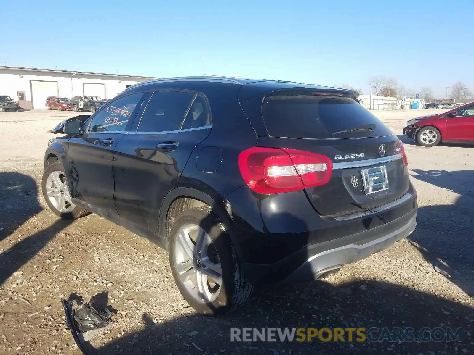 3 Photograph of a damaged car WDCTG4GB7KJ587473 MERCEDES-BENZ G CLASS 2019