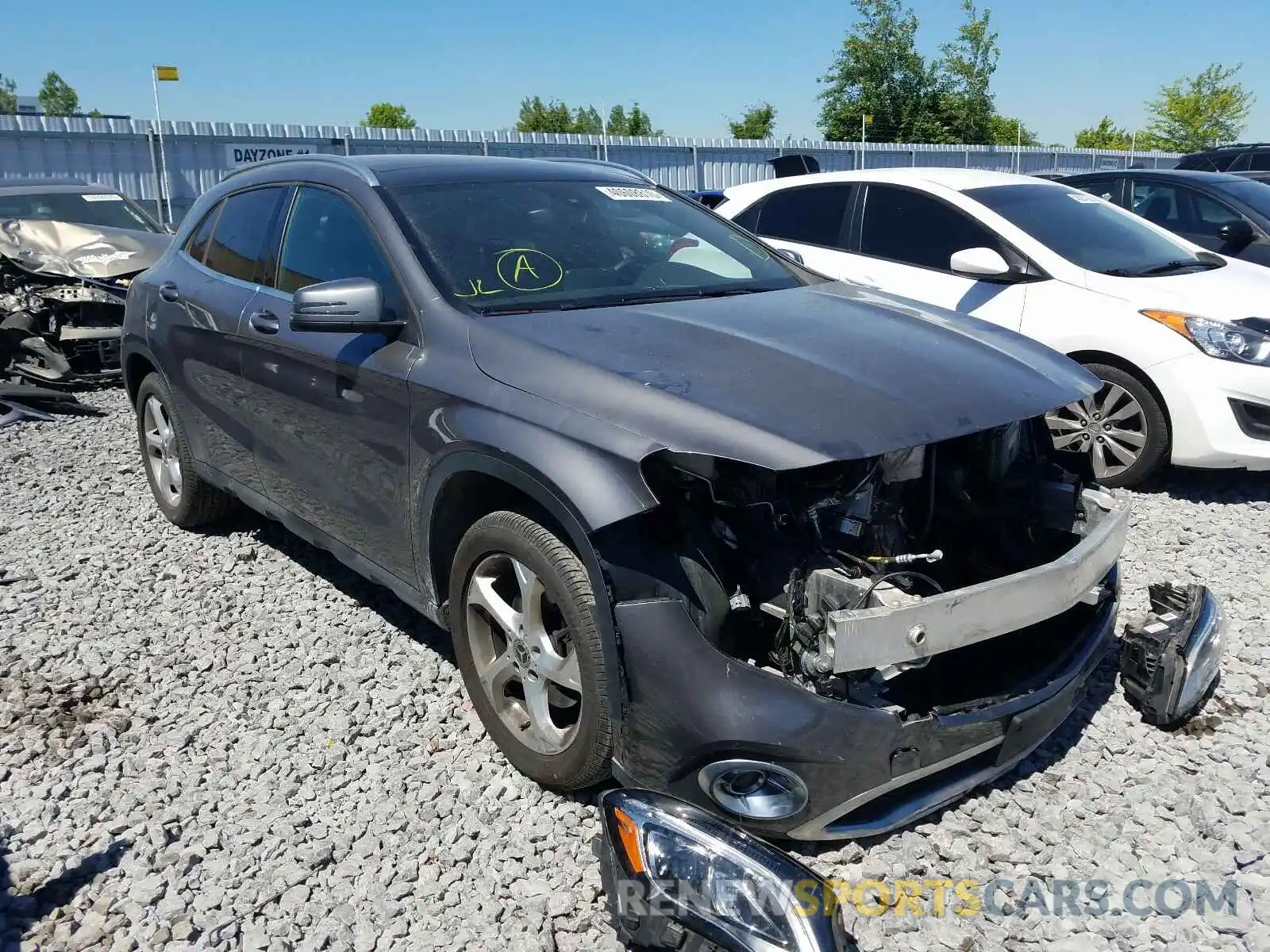 1 Photograph of a damaged car WDCTG4GB7KJ595203 MERCEDES-BENZ G CLASS 2019