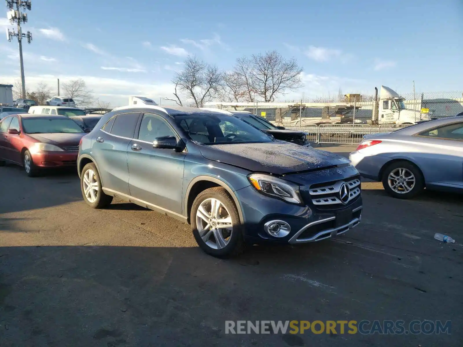 1 Photograph of a damaged car WDCTG4GB7KJ639300 MERCEDES-BENZ G CLASS 2019