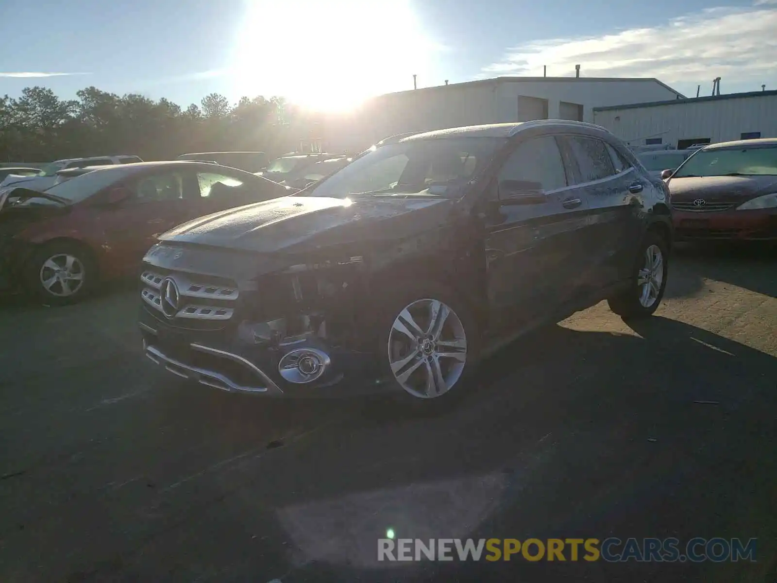 2 Photograph of a damaged car WDCTG4GB7KJ639300 MERCEDES-BENZ G CLASS 2019