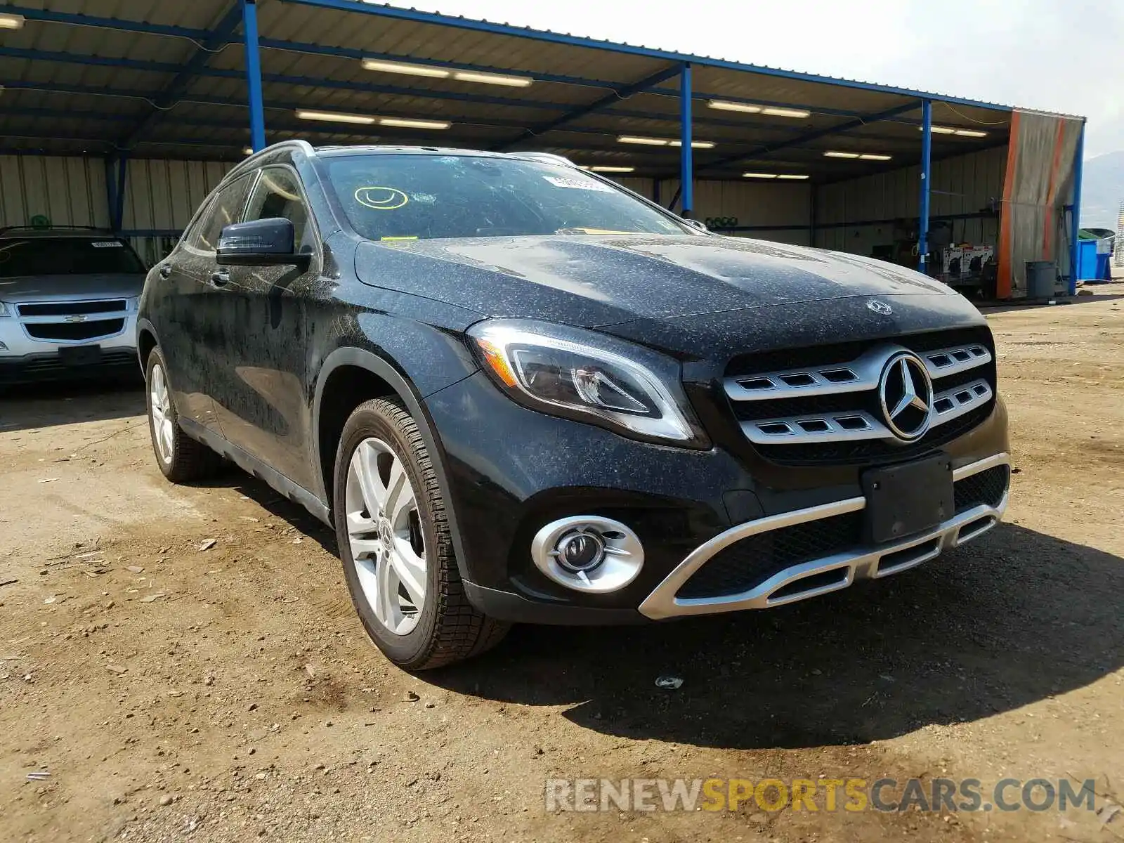 1 Photograph of a damaged car WDCTG4GB8KJ536130 MERCEDES-BENZ G CLASS 2019