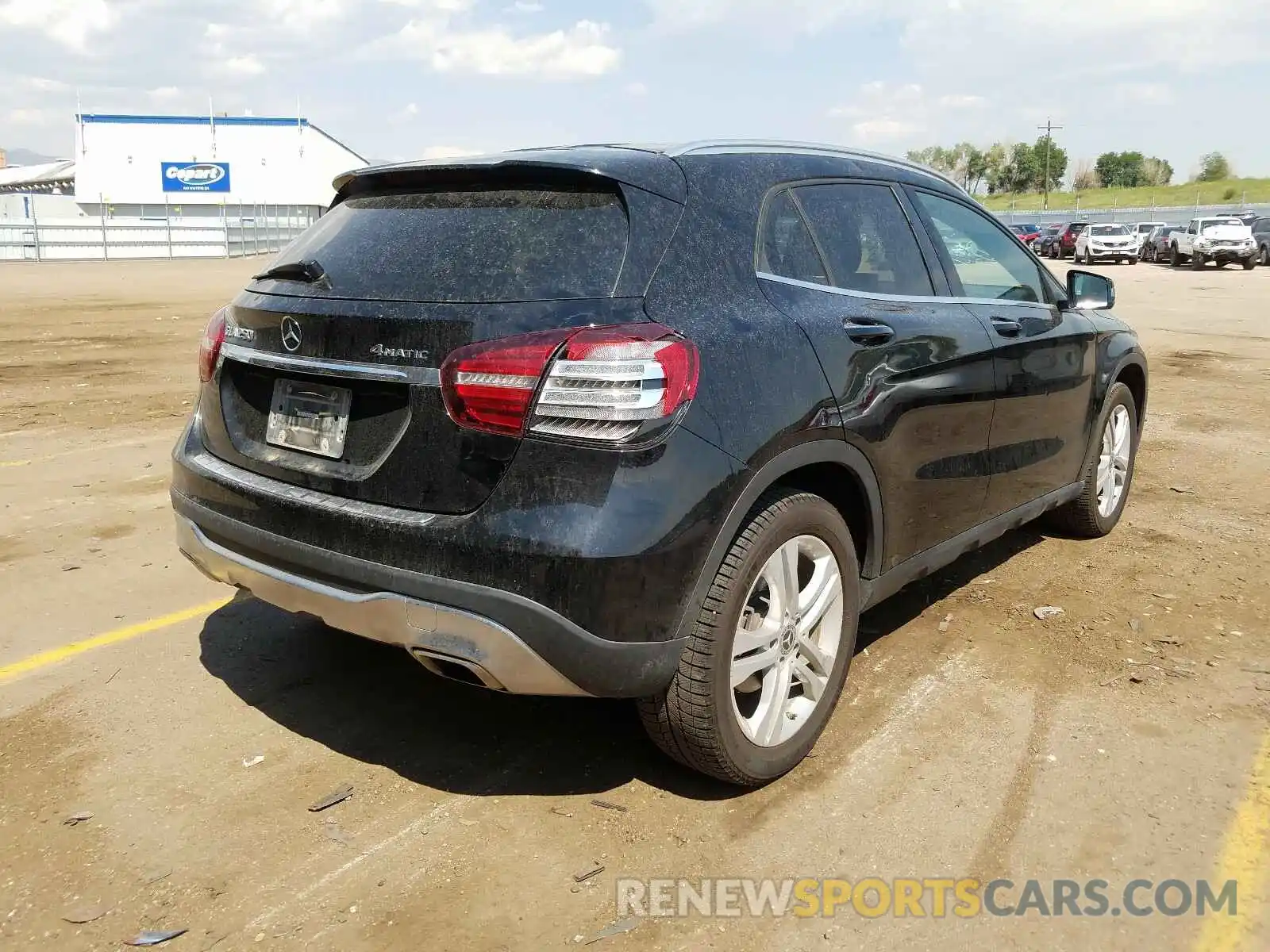 4 Photograph of a damaged car WDCTG4GB8KJ536130 MERCEDES-BENZ G CLASS 2019