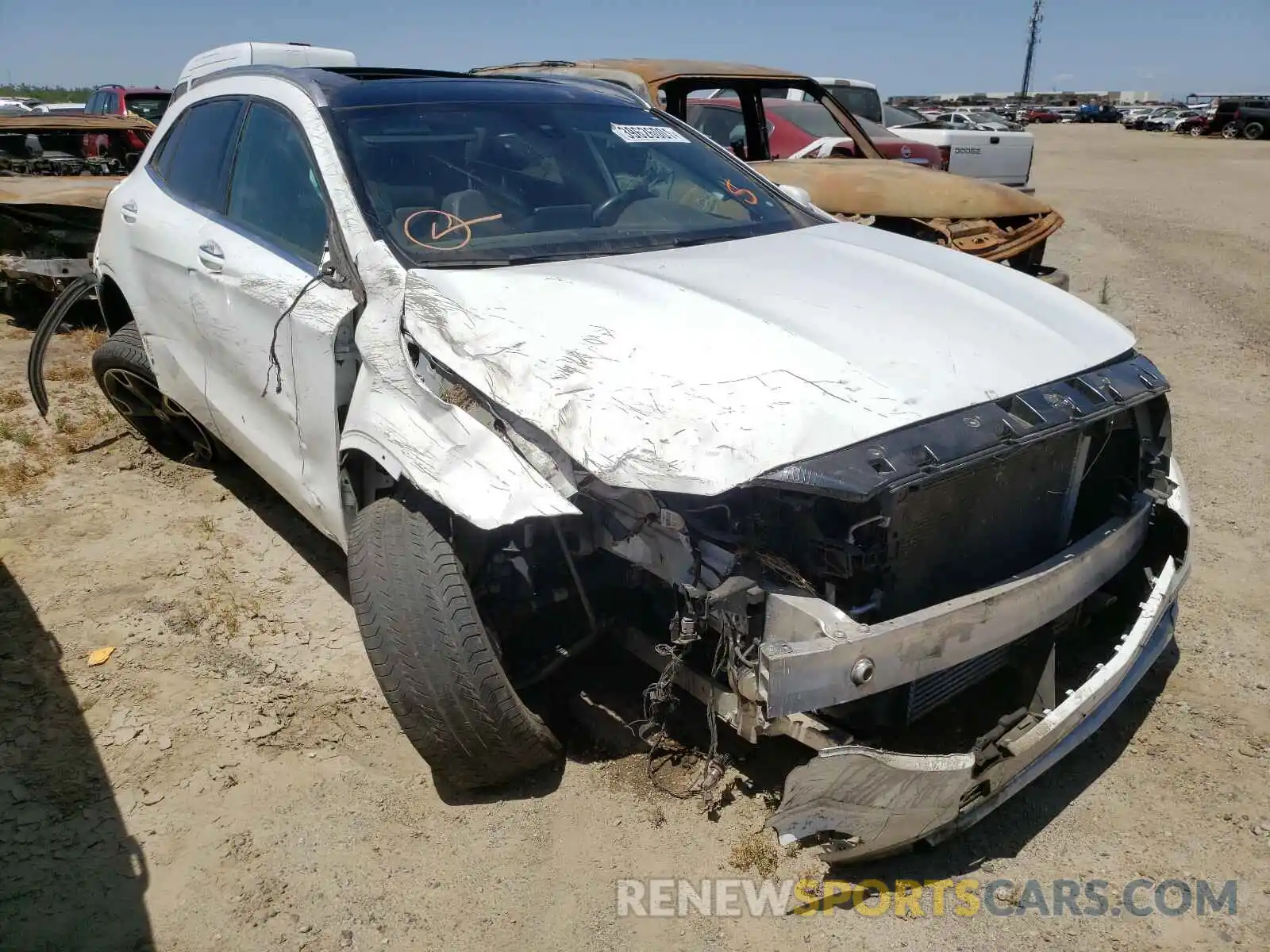 1 Photograph of a damaged car WDCTG4GB8KJ549895 MERCEDES-BENZ G CLASS 2019