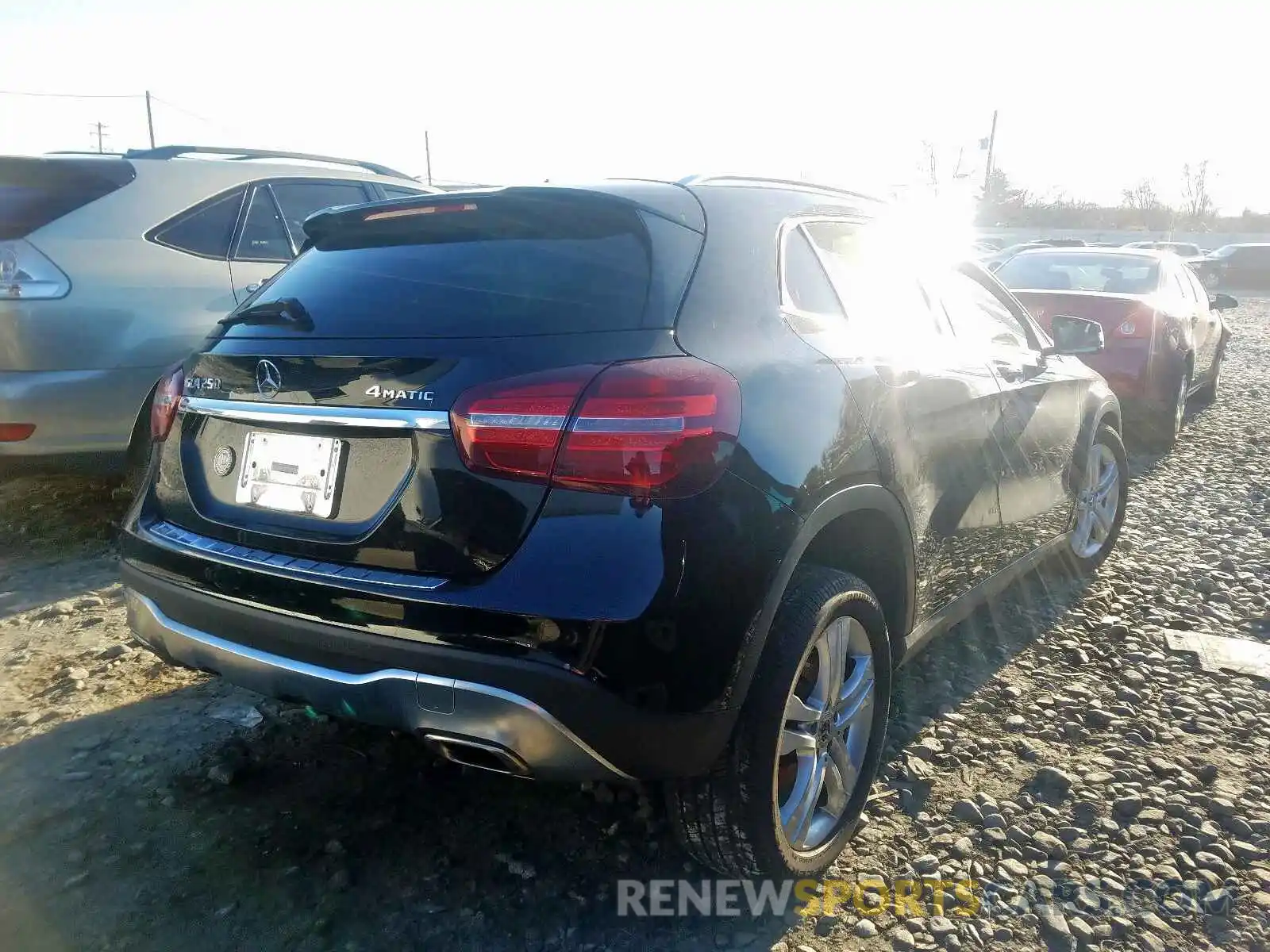 4 Photograph of a damaged car WDCTG4GB8KJ551033 MERCEDES-BENZ G CLASS 2019