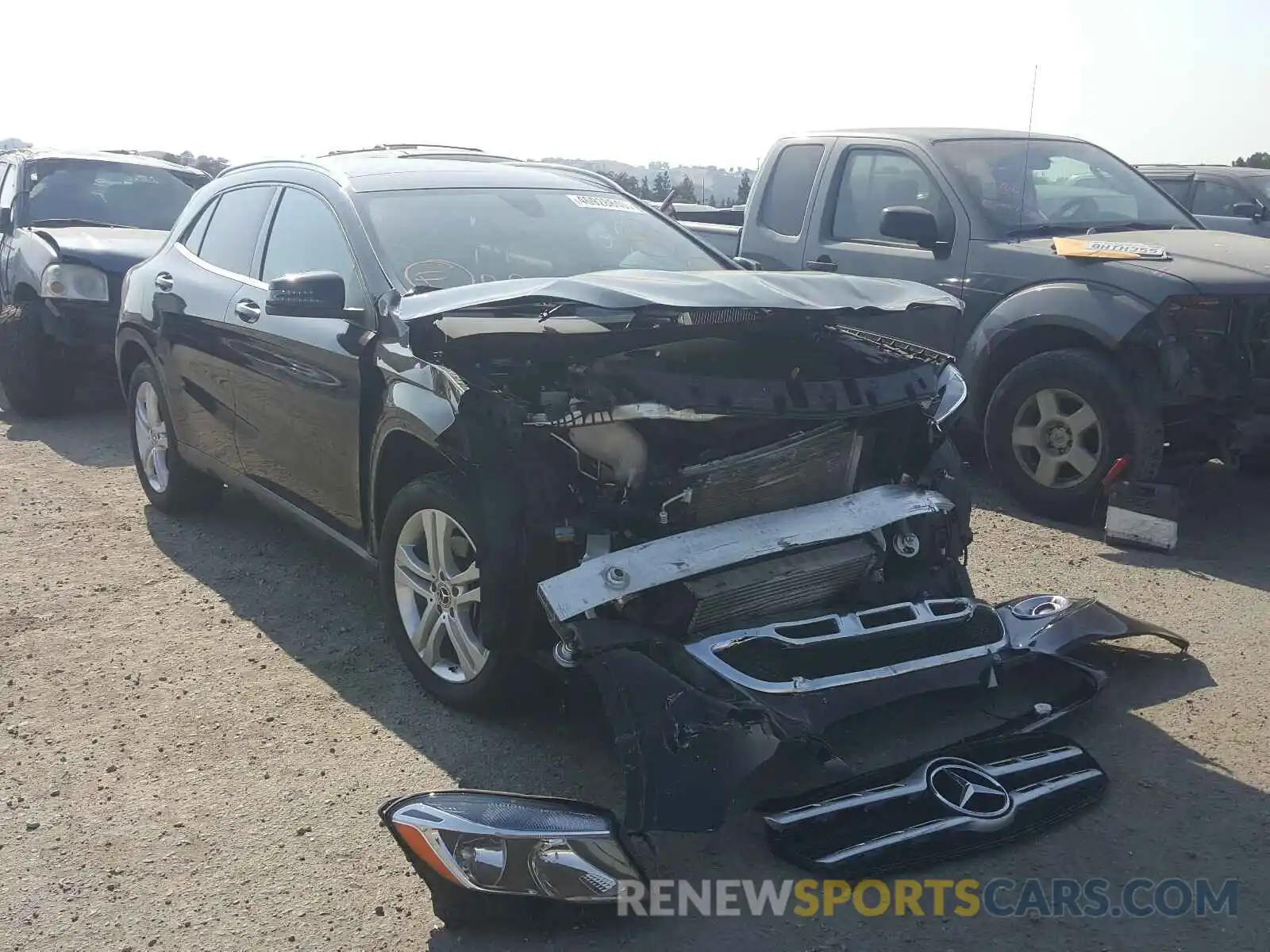 1 Photograph of a damaged car WDCTG4GB9KJ533947 MERCEDES-BENZ G CLASS 2019