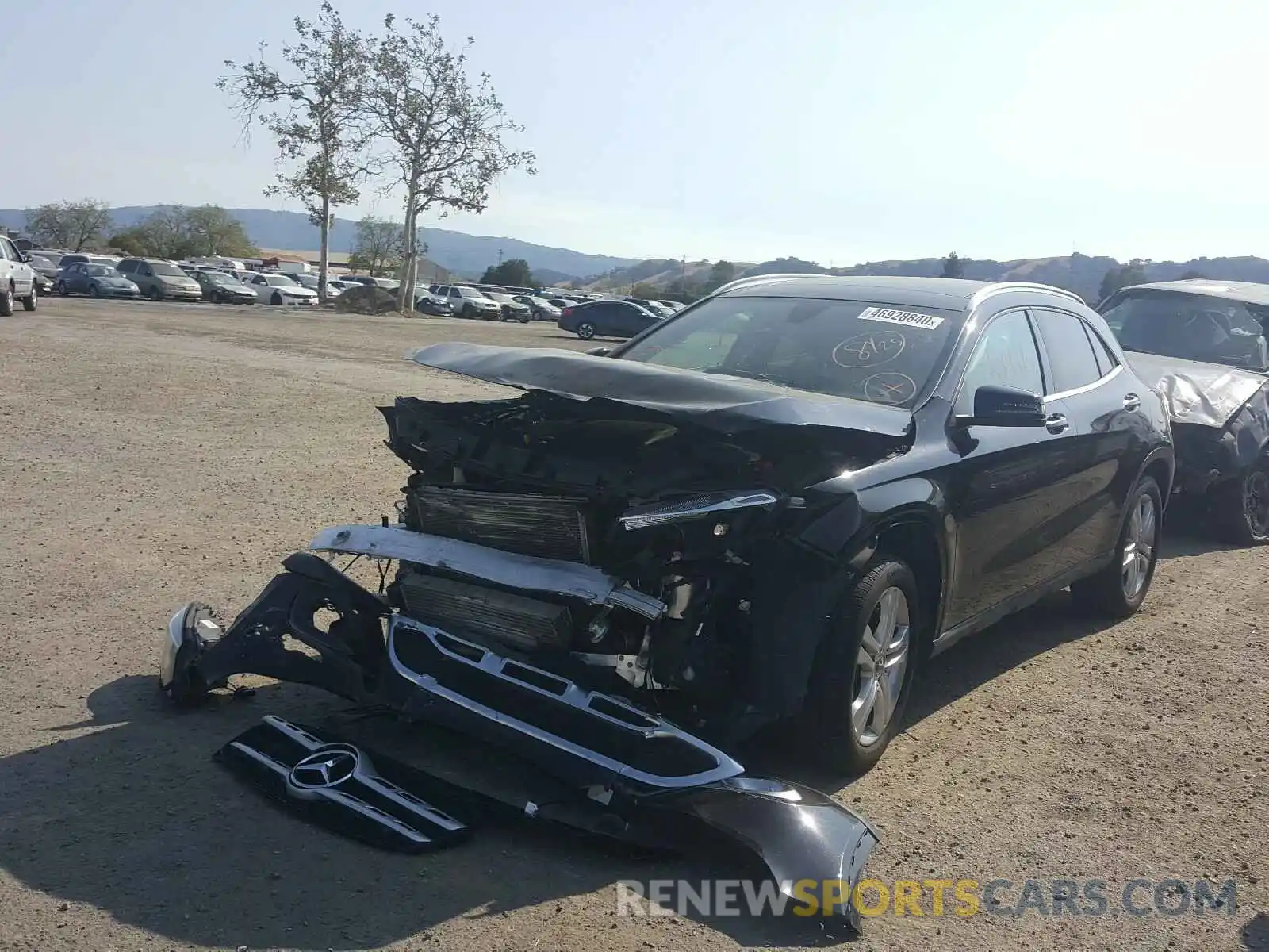 2 Photograph of a damaged car WDCTG4GB9KJ533947 MERCEDES-BENZ G CLASS 2019