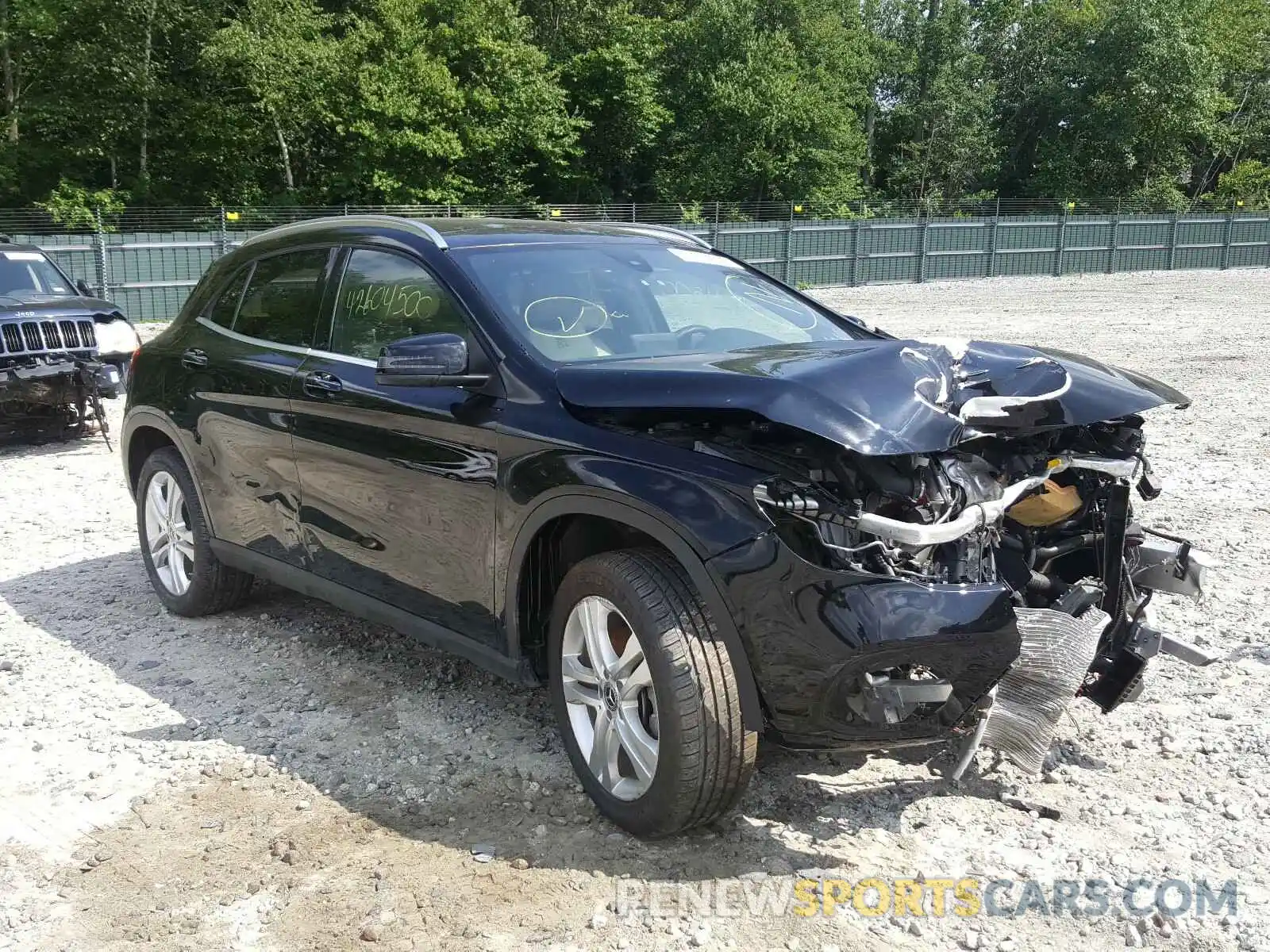 1 Photograph of a damaged car WDCTG4GB9KJ535195 MERCEDES-BENZ G CLASS 2019