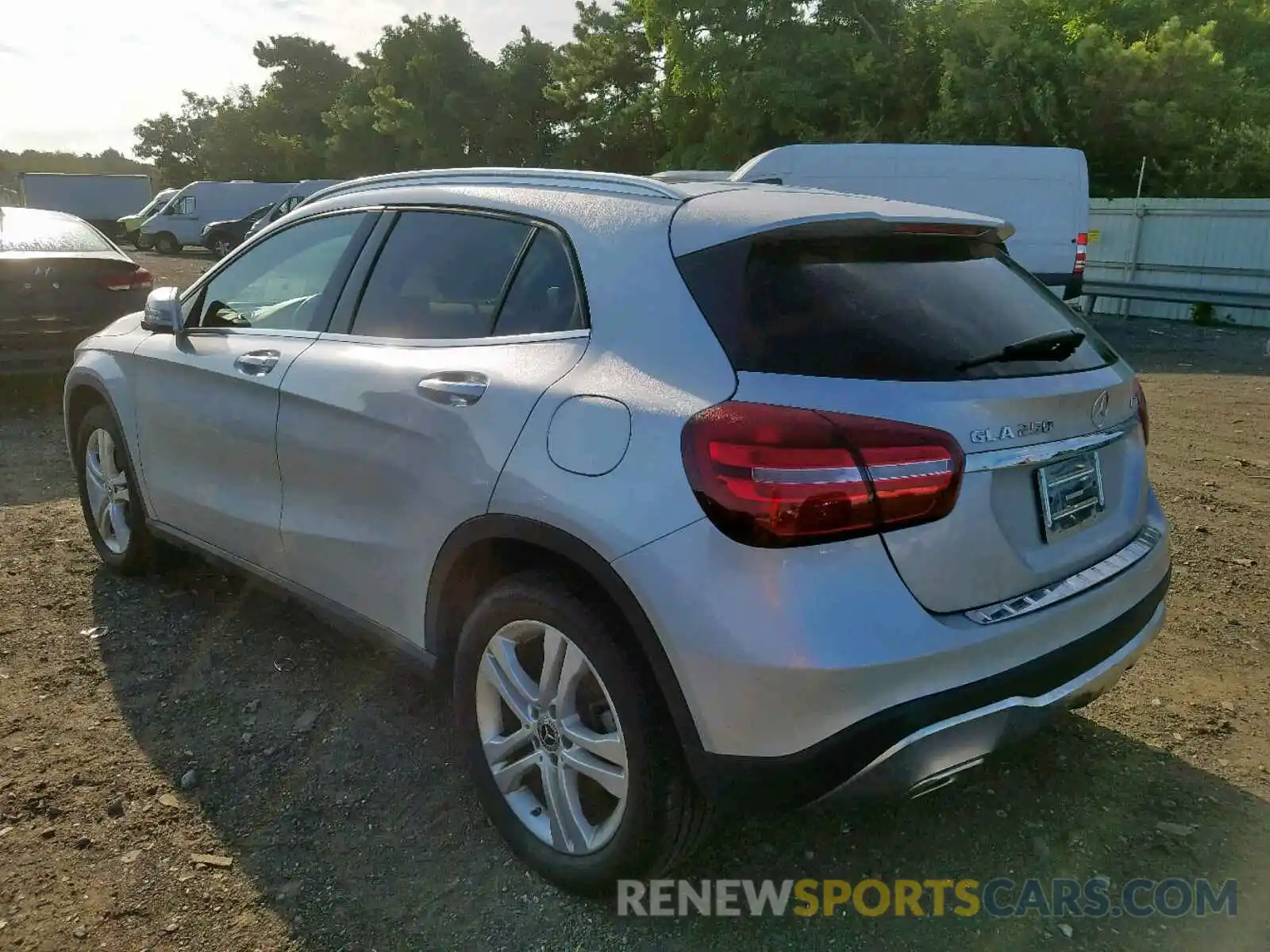 3 Photograph of a damaged car WDCTG4GB9KJ540977 MERCEDES-BENZ G CLASS 2019