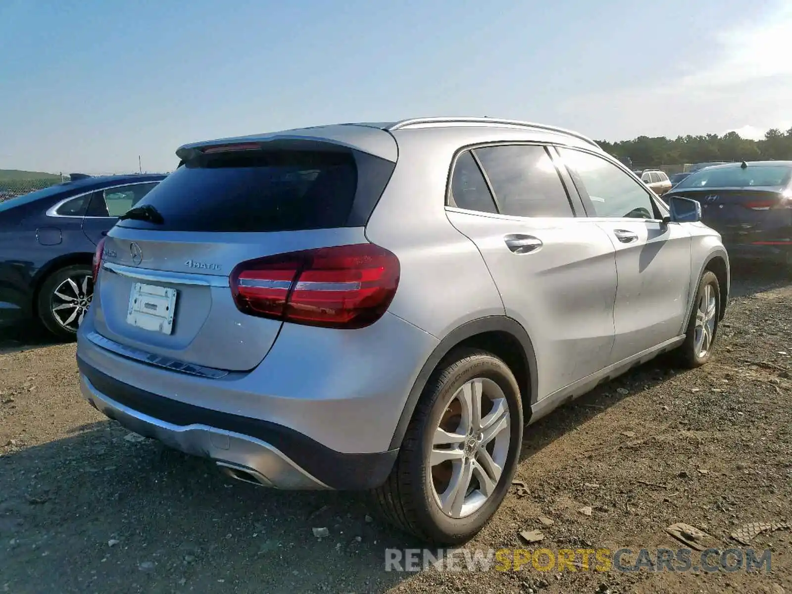 4 Photograph of a damaged car WDCTG4GB9KJ540977 MERCEDES-BENZ G CLASS 2019