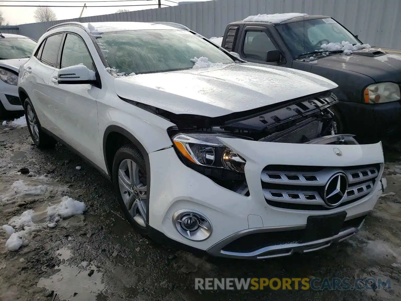 1 Photograph of a damaged car WDCTG4GBXKU002173 MERCEDES-BENZ G CLASS 2019