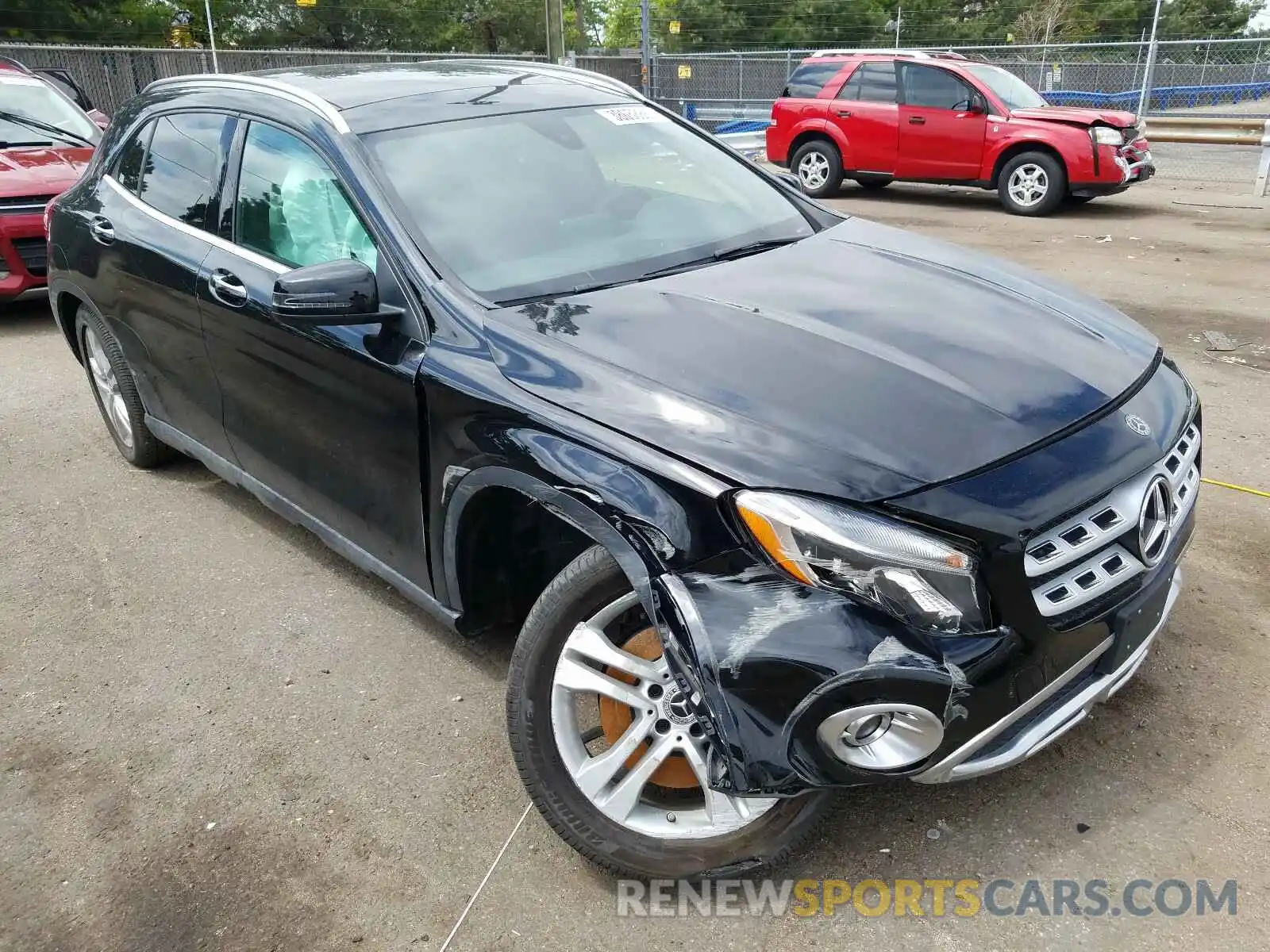 1 Photograph of a damaged car WDCTG4GBXKU013805 MERCEDES-BENZ G CLASS 2019