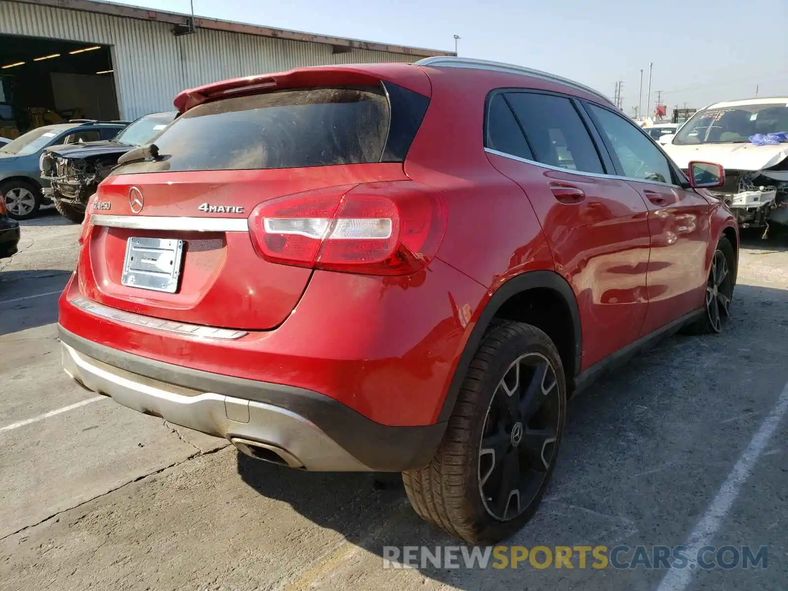 4 Photograph of a damaged car WDCTG4GBXKU016994 MERCEDES-BENZ G CLASS 2019