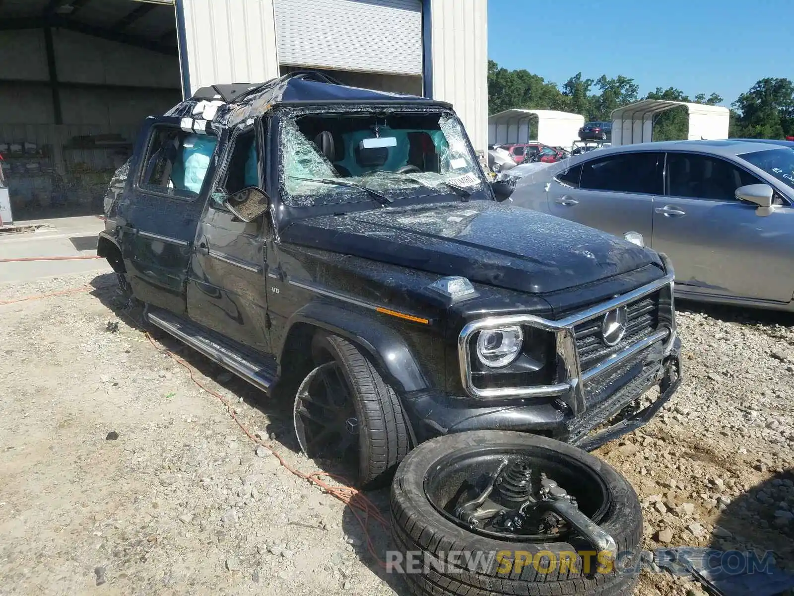 1 Фотография поврежденного автомобиля WDCYC6BJ0KX311287 MERCEDES-BENZ G CLASS 2019