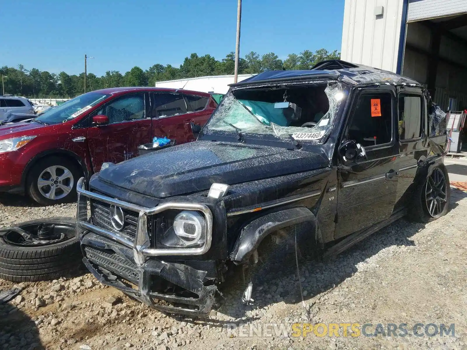 2 Photograph of a damaged car WDCYC6BJ0KX311287 MERCEDES-BENZ G CLASS 2019