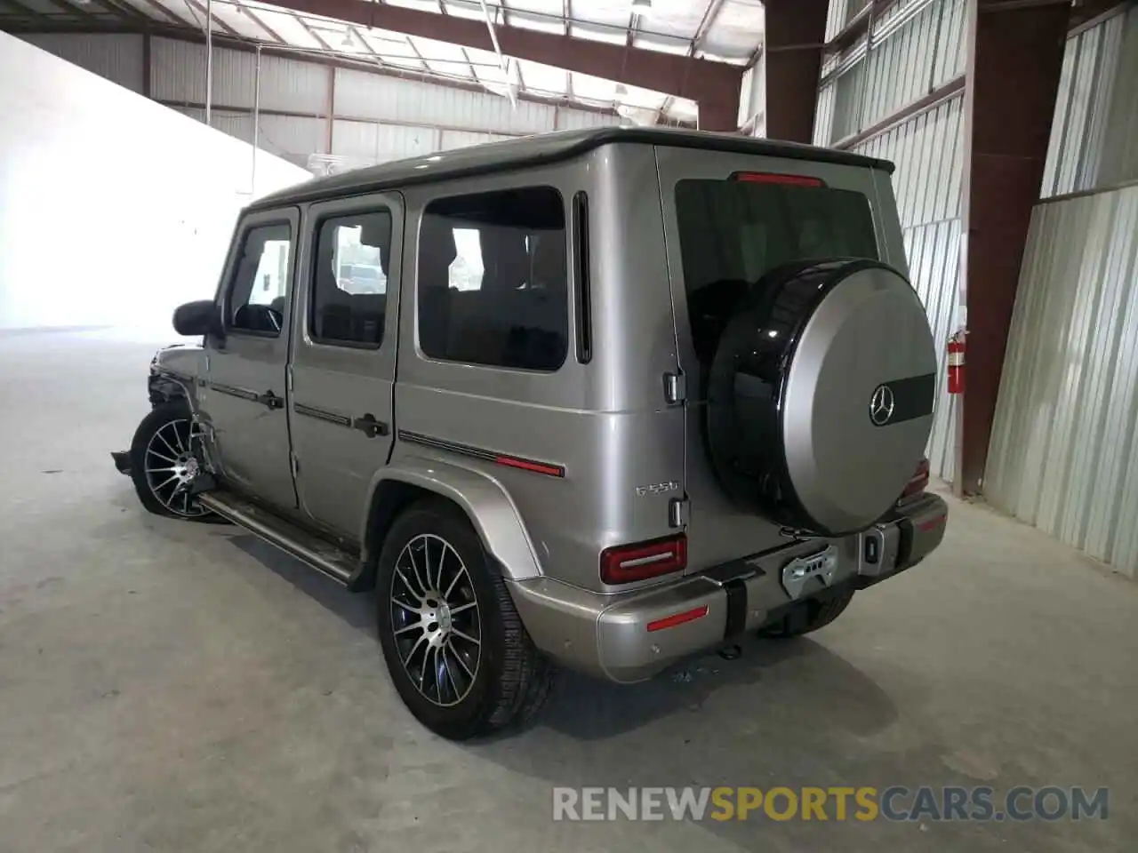 3 Photograph of a damaged car WDCYC6BJ2KX313686 MERCEDES-BENZ G-CLASS 2019