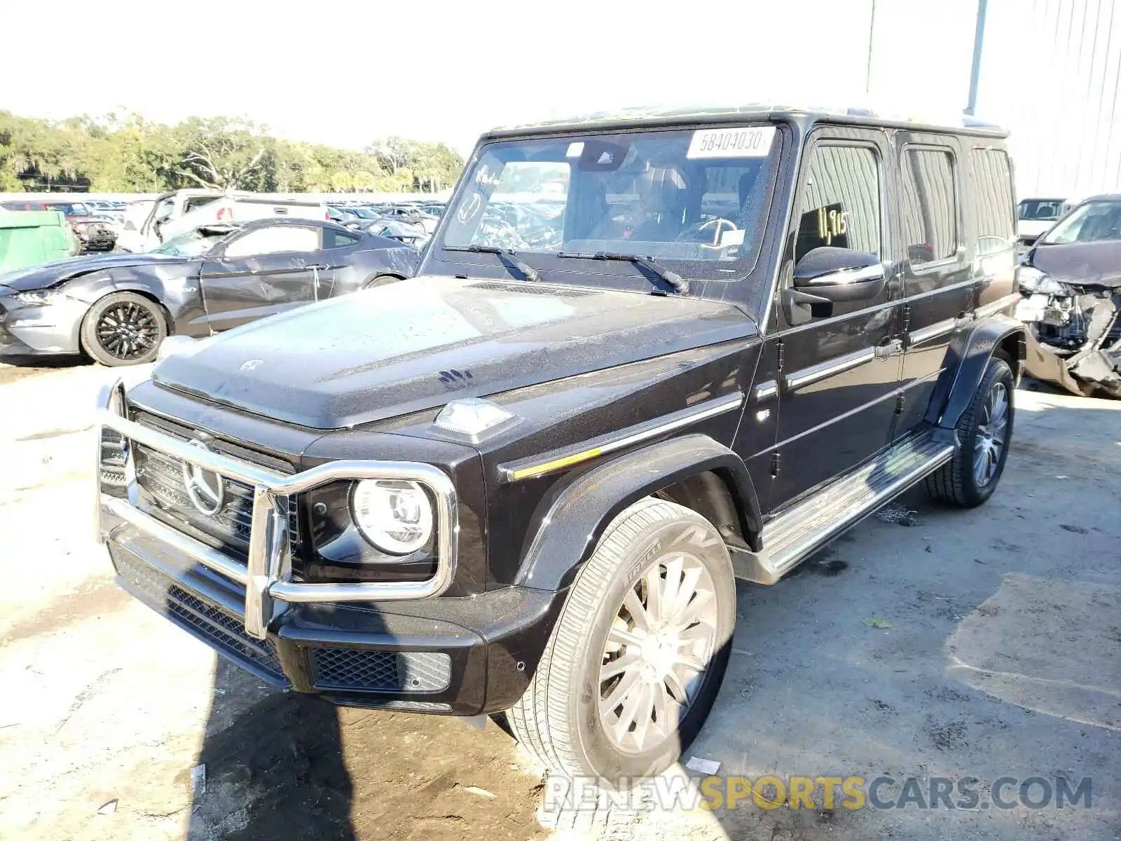 2 Фотография поврежденного автомобиля WDCYC6BJ5KX317778 MERCEDES-BENZ G CLASS 2019