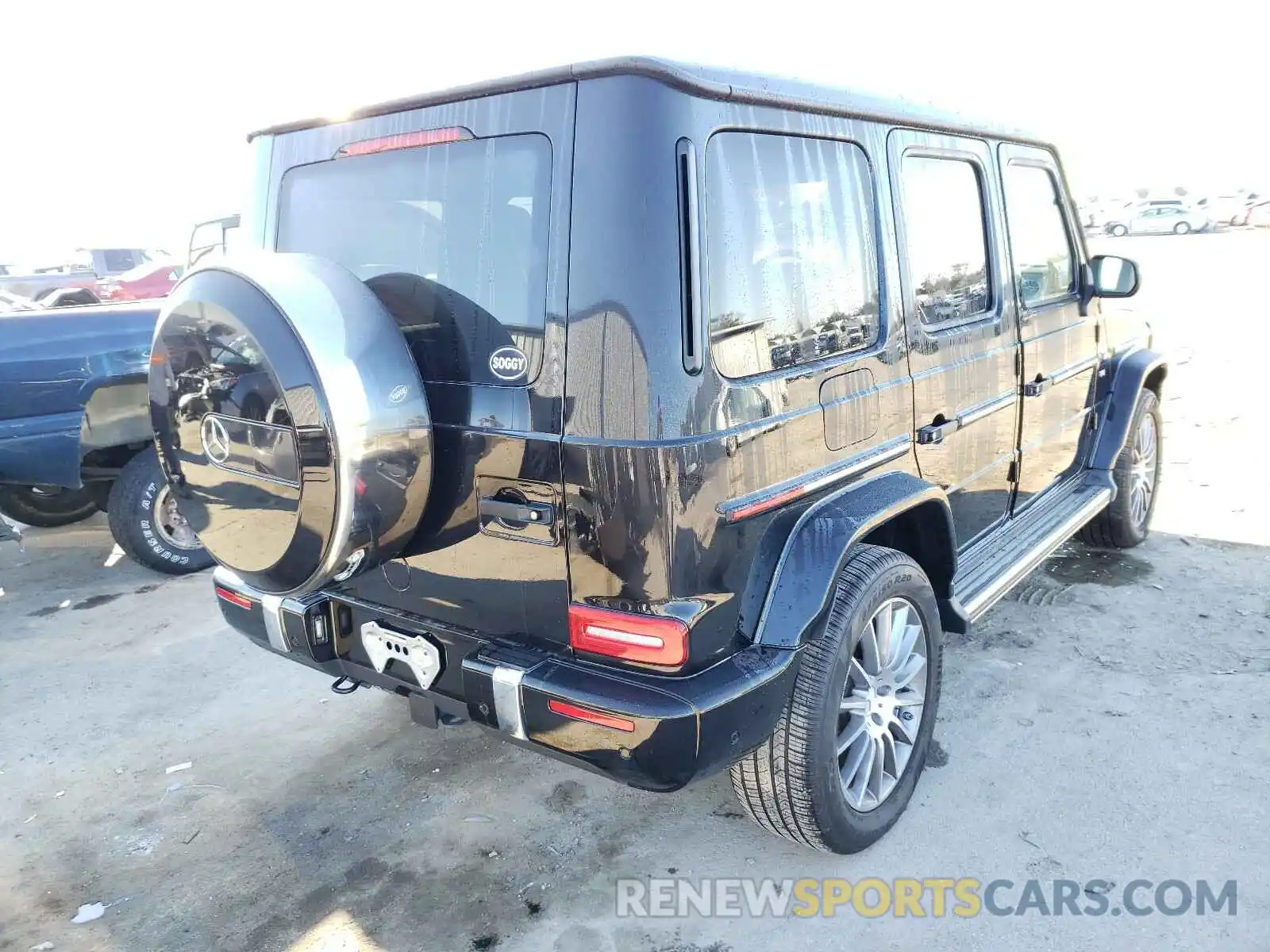 4 Фотография поврежденного автомобиля WDCYC6BJ5KX317778 MERCEDES-BENZ G CLASS 2019