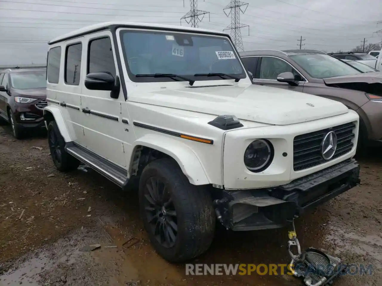 1 Photograph of a damaged car WDCYC6BJ5KX329722 MERCEDES-BENZ G-CLASS 2019