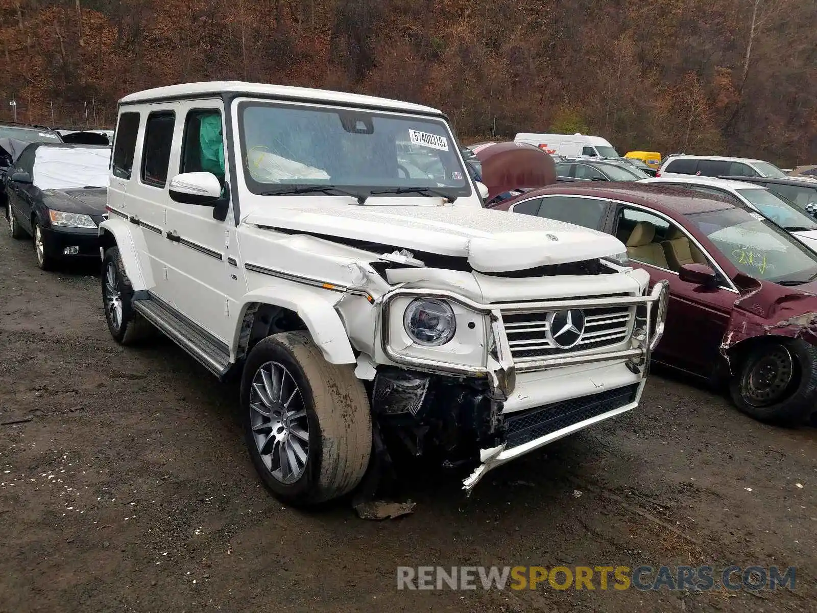 1 Фотография поврежденного автомобиля WDCYC6BJ6KX303937 MERCEDES-BENZ G CLASS 2019