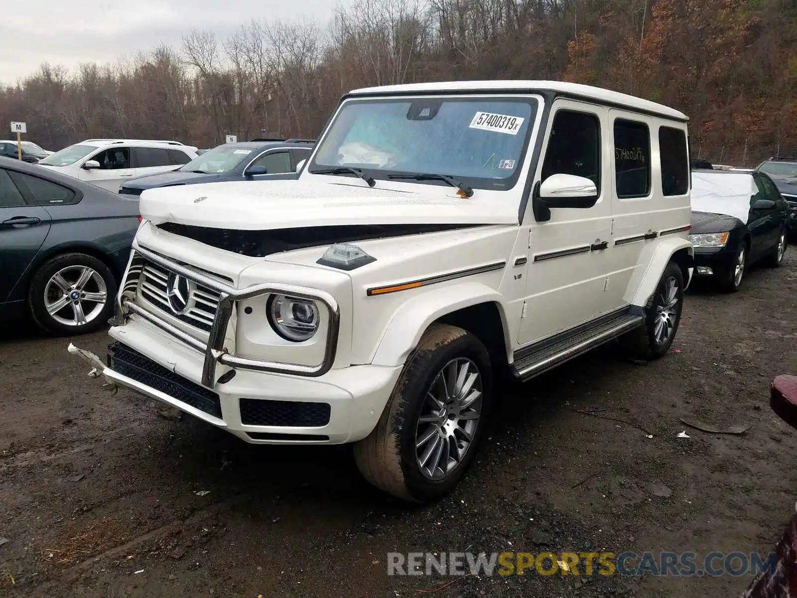 2 Фотография поврежденного автомобиля WDCYC6BJ6KX303937 MERCEDES-BENZ G CLASS 2019