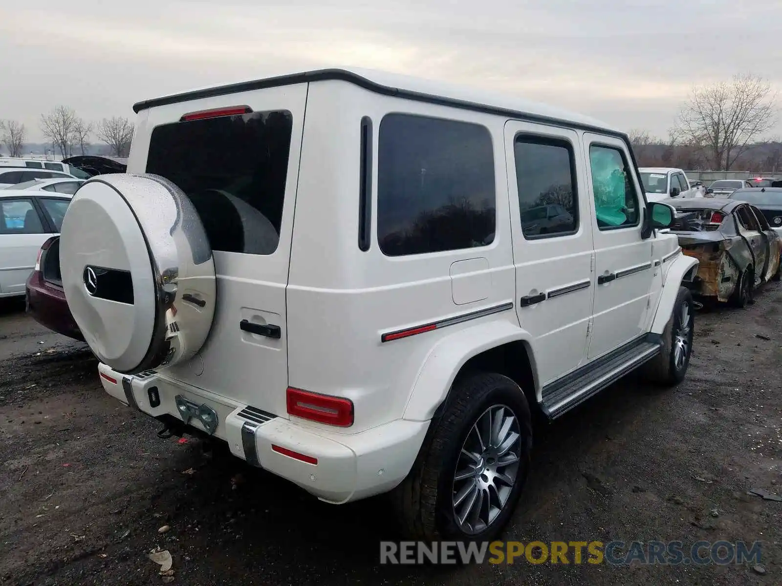 4 Фотография поврежденного автомобиля WDCYC6BJ6KX303937 MERCEDES-BENZ G CLASS 2019